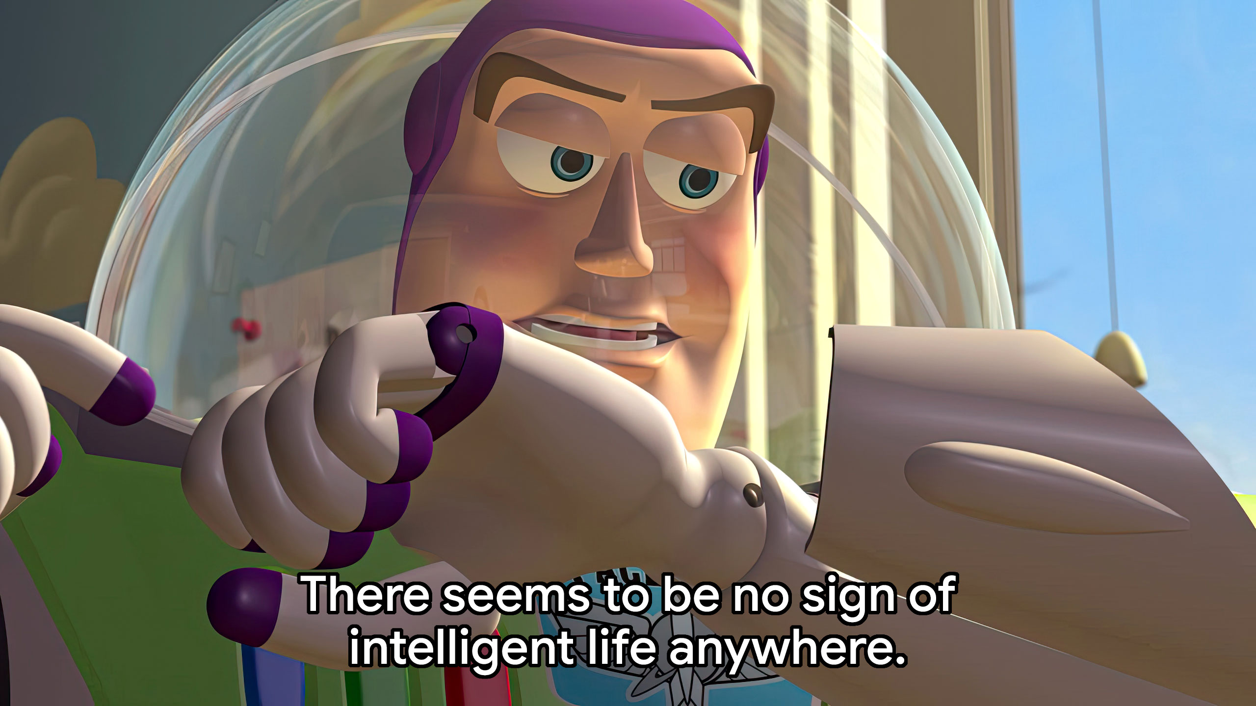 No sign of intelligent life