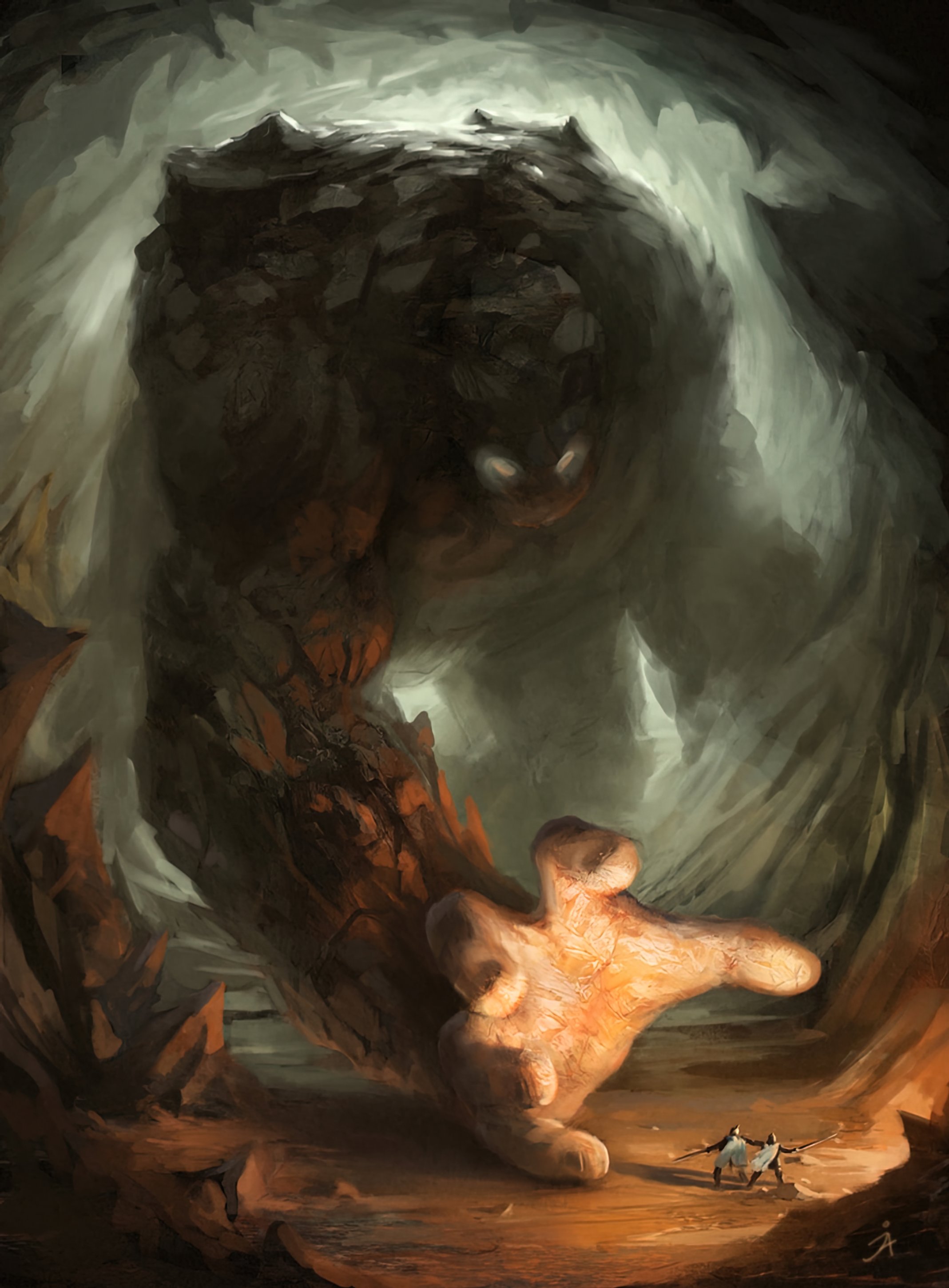 Grotte caverne monstre chavaliers attraper knights monter catch