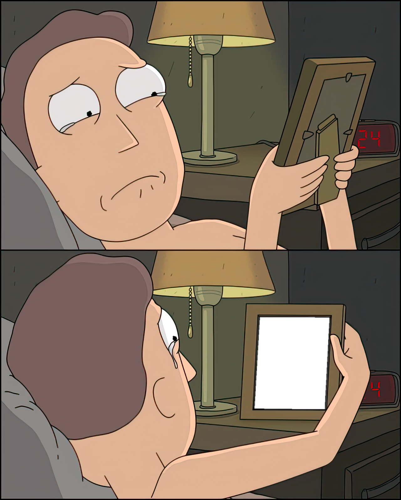 Jerry Crying Transparent - Rick and Morty, Jerry Smith, Photo, Picture, Sad