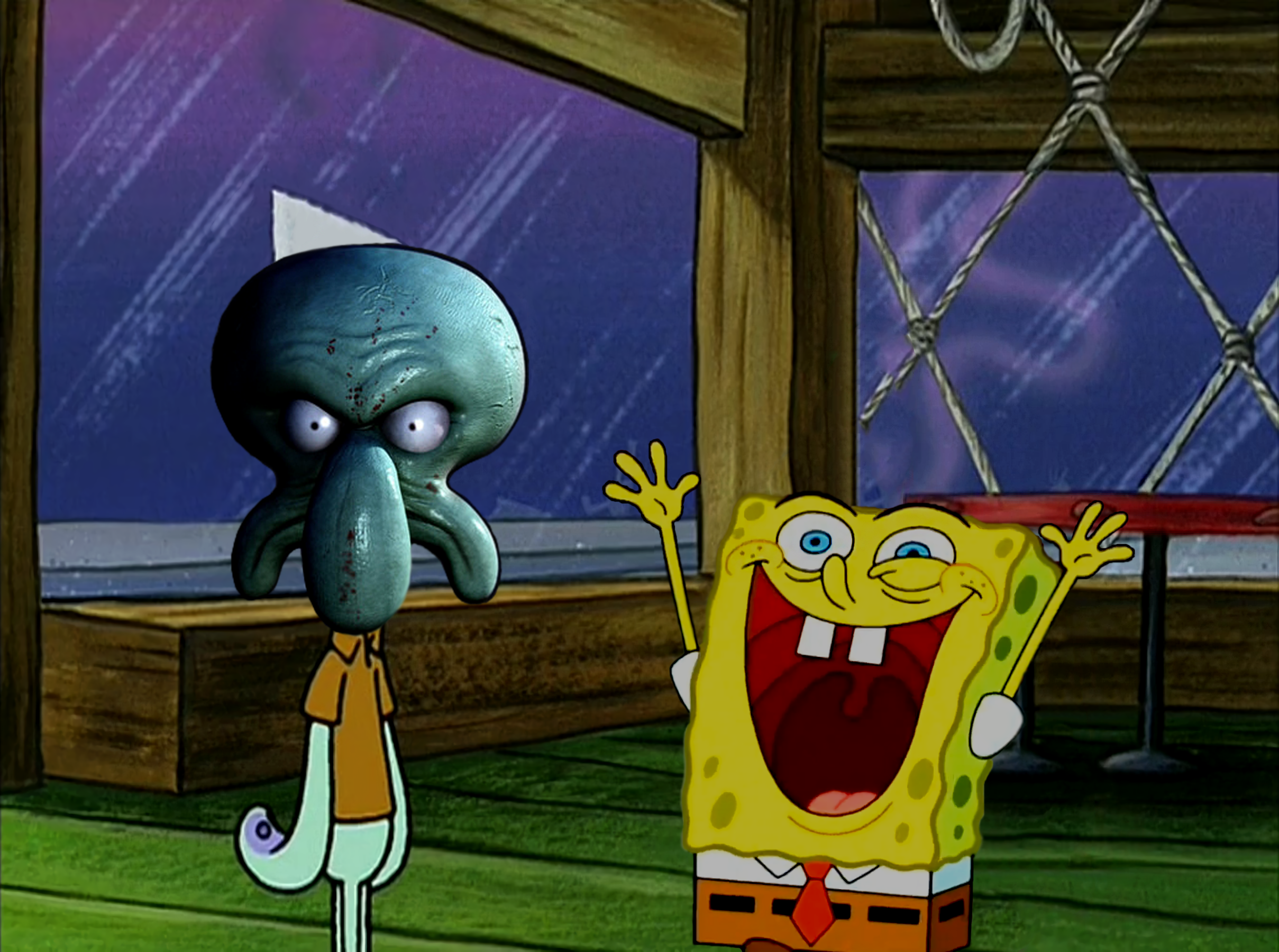 Morbid Skodwarde Menacing Spongebob