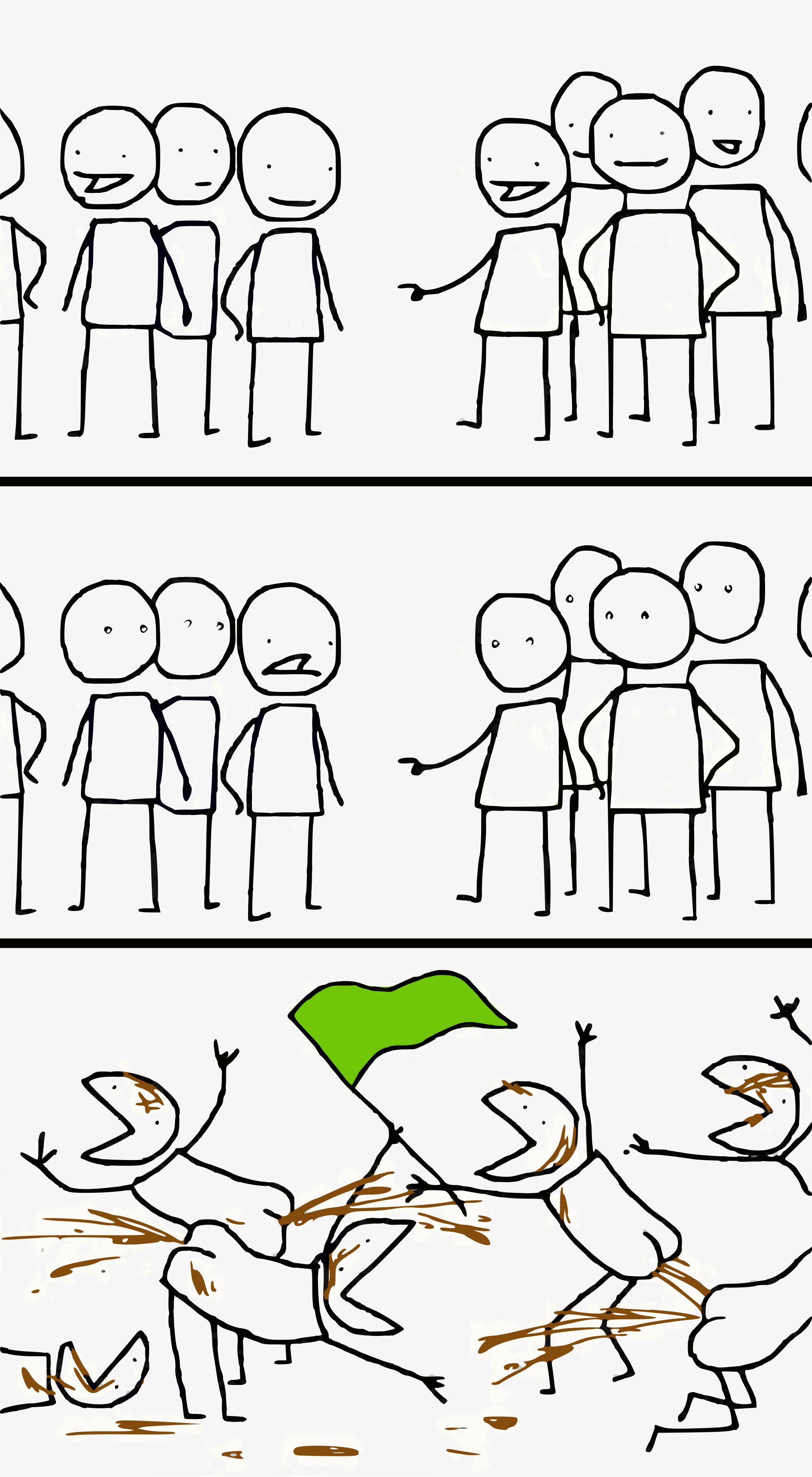 Civilized discussion civilisé personnes groupe guerre clan