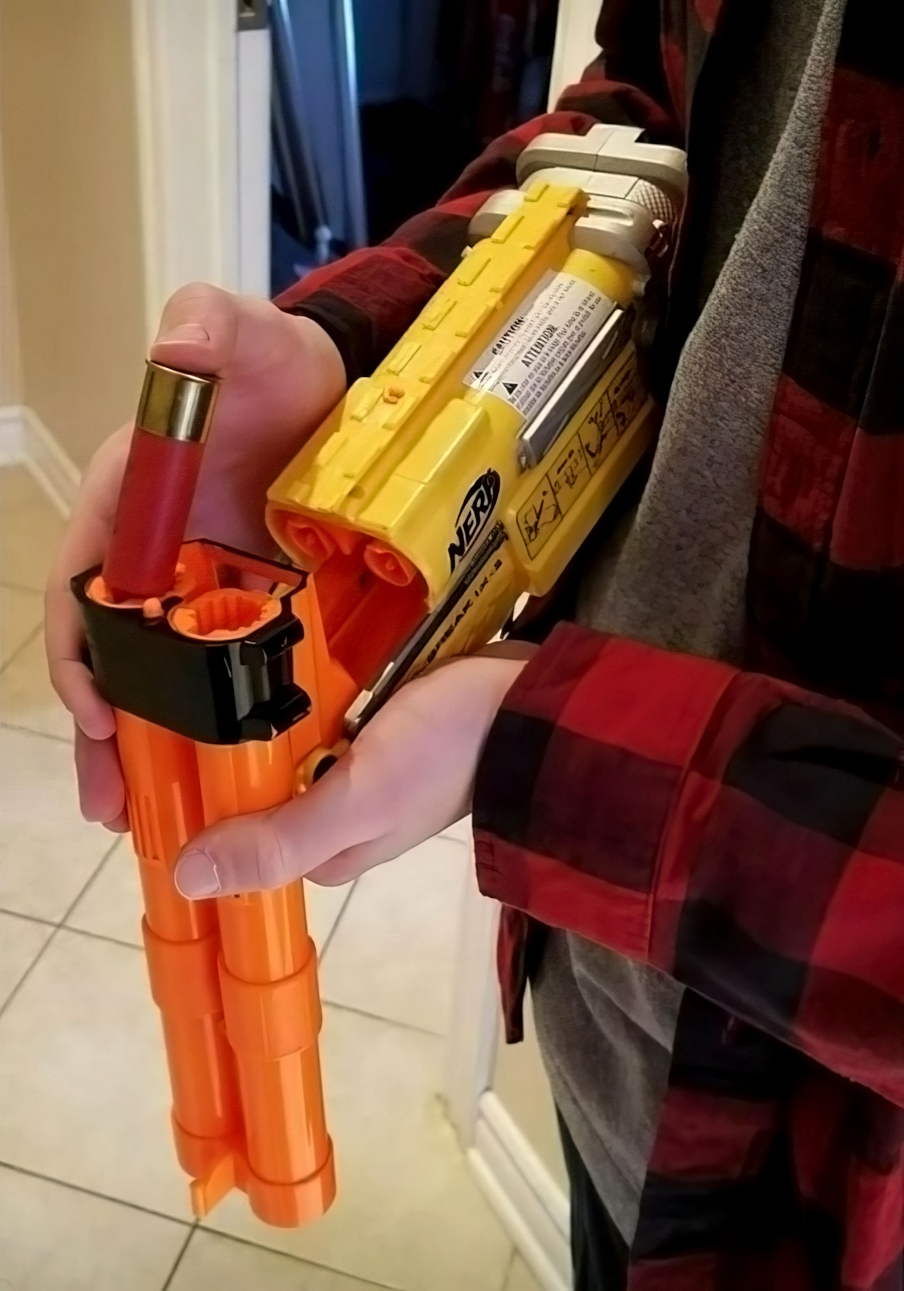 Nerf fusil à pompe