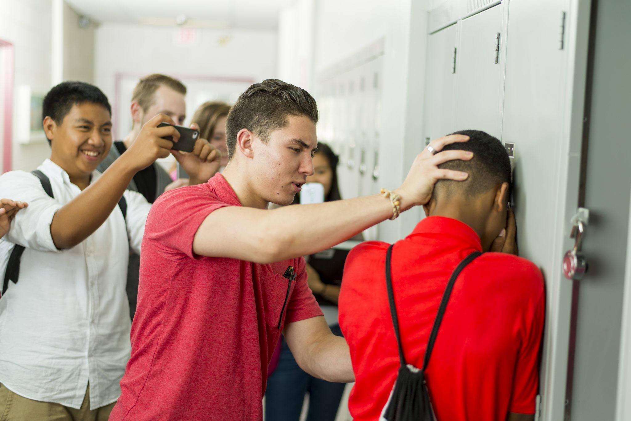 Harcelement école casier college black Bully guy