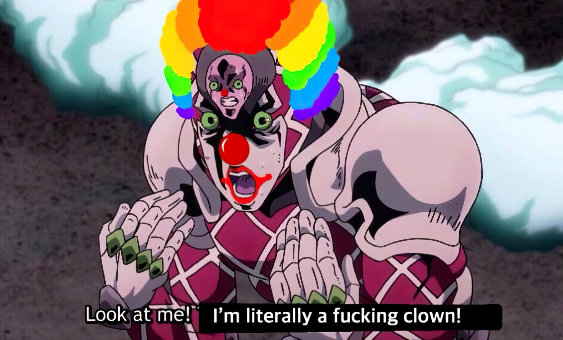King Crimson clown