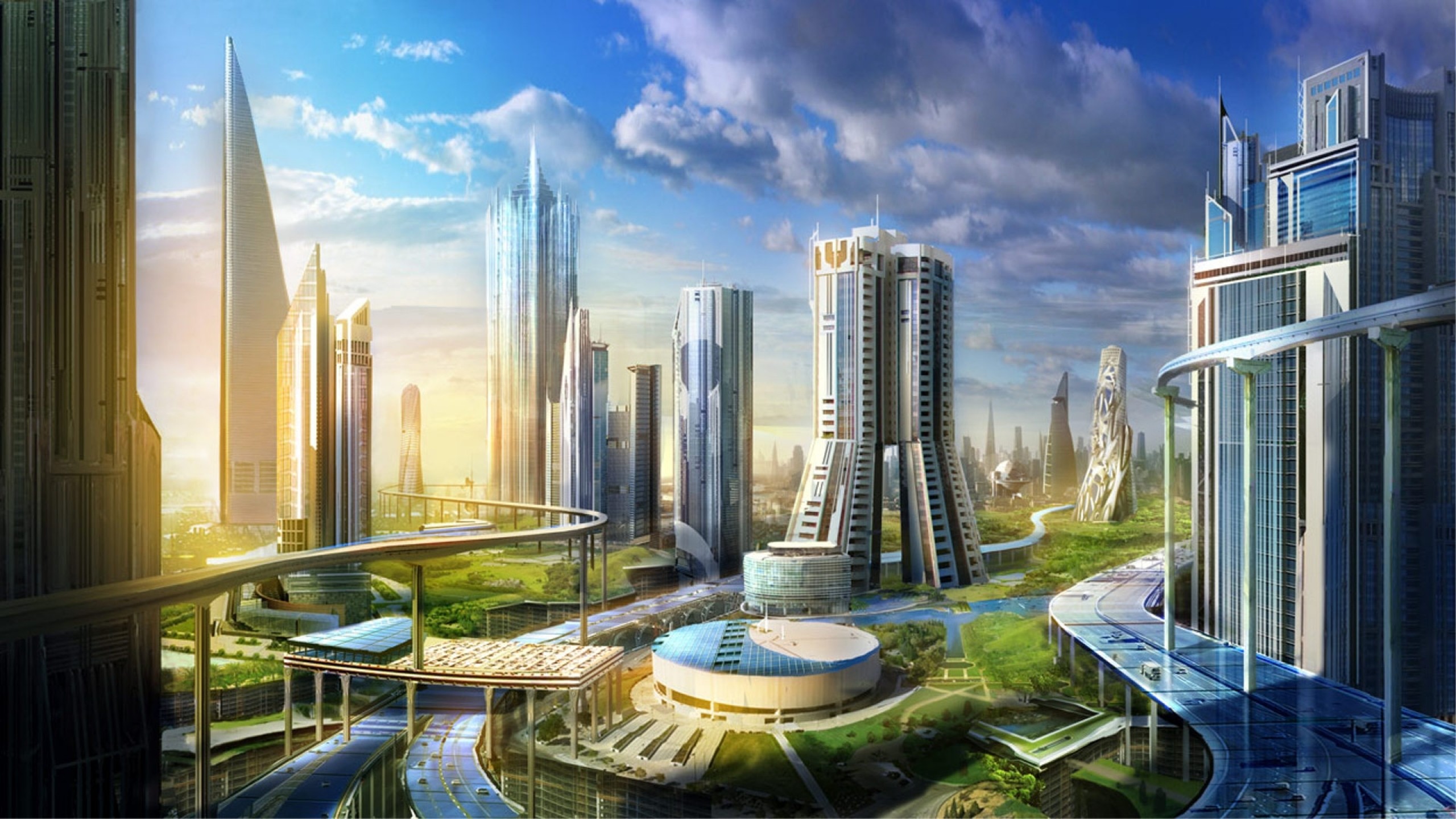 The World If How Society Would Look Imagine the World Without - Futuristic, City - Société futuriste