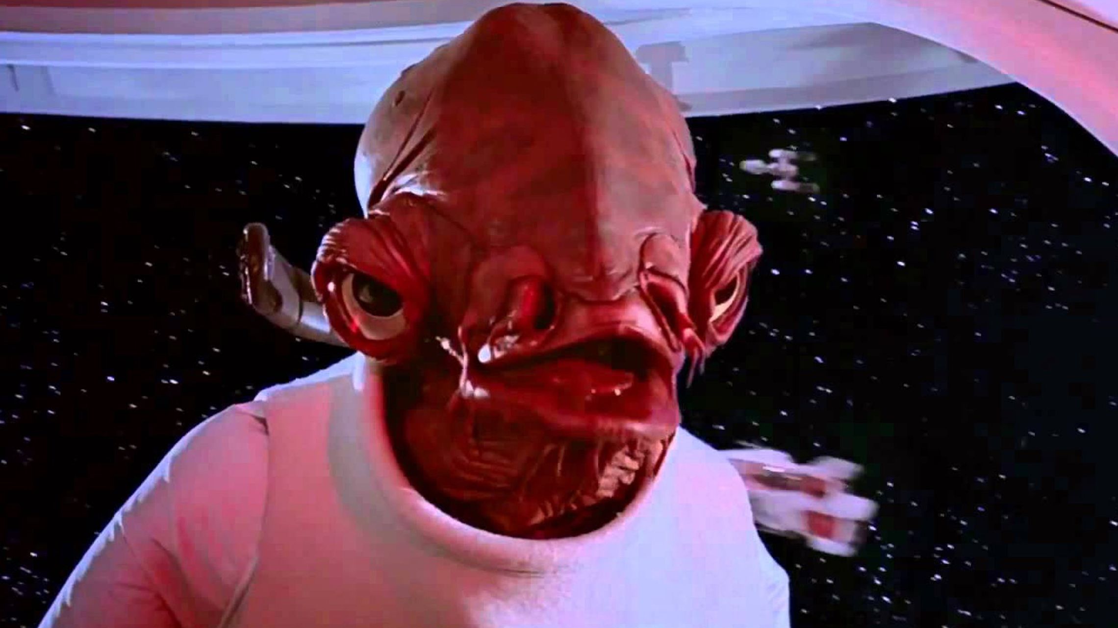 It's A trap! - Full Clean - Admiral Ackbarr, Star Wars Episode VI Return of the Jedi