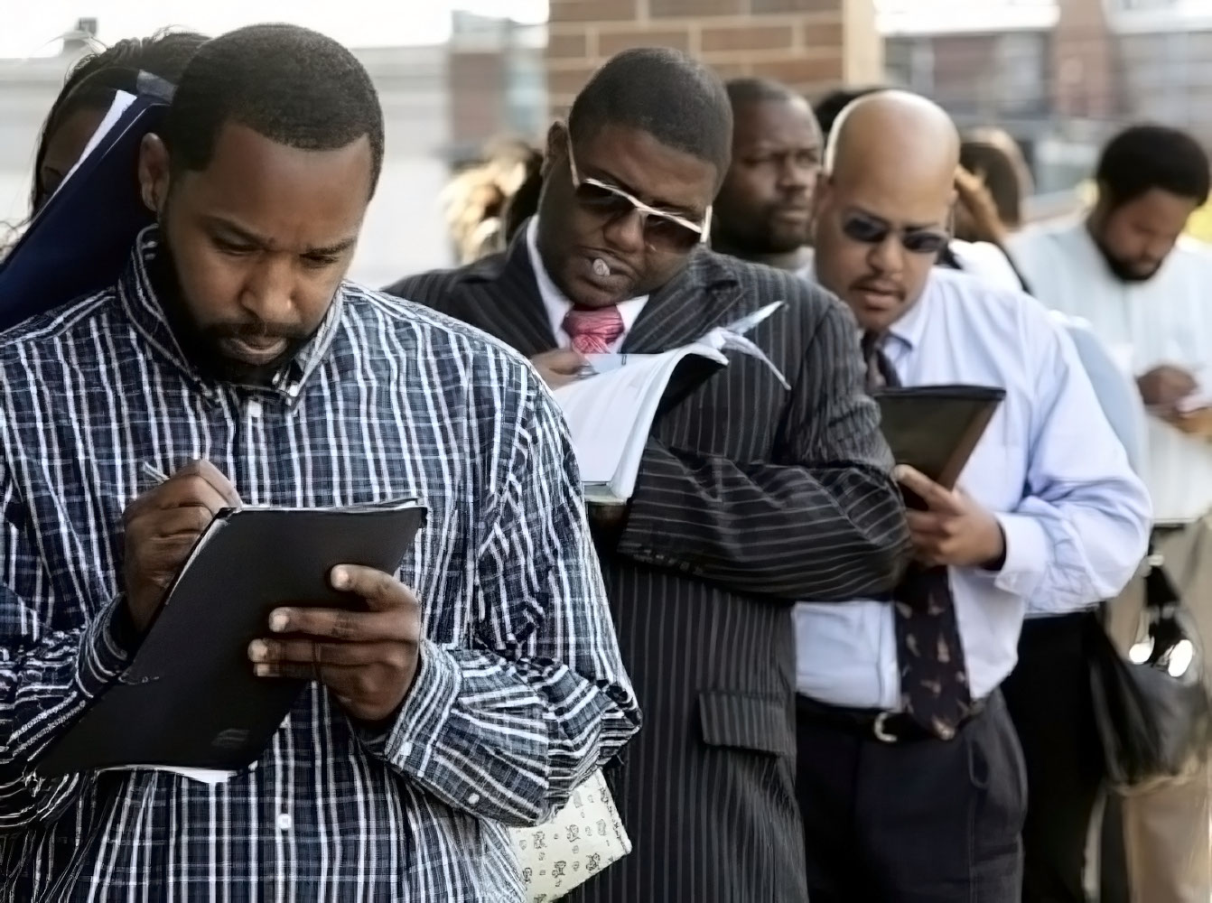 Black Guys Taking Notes - Jamal Randle, Loren Cowling, and Dave Jackson, Notebook, Write - Notes écrire cahier