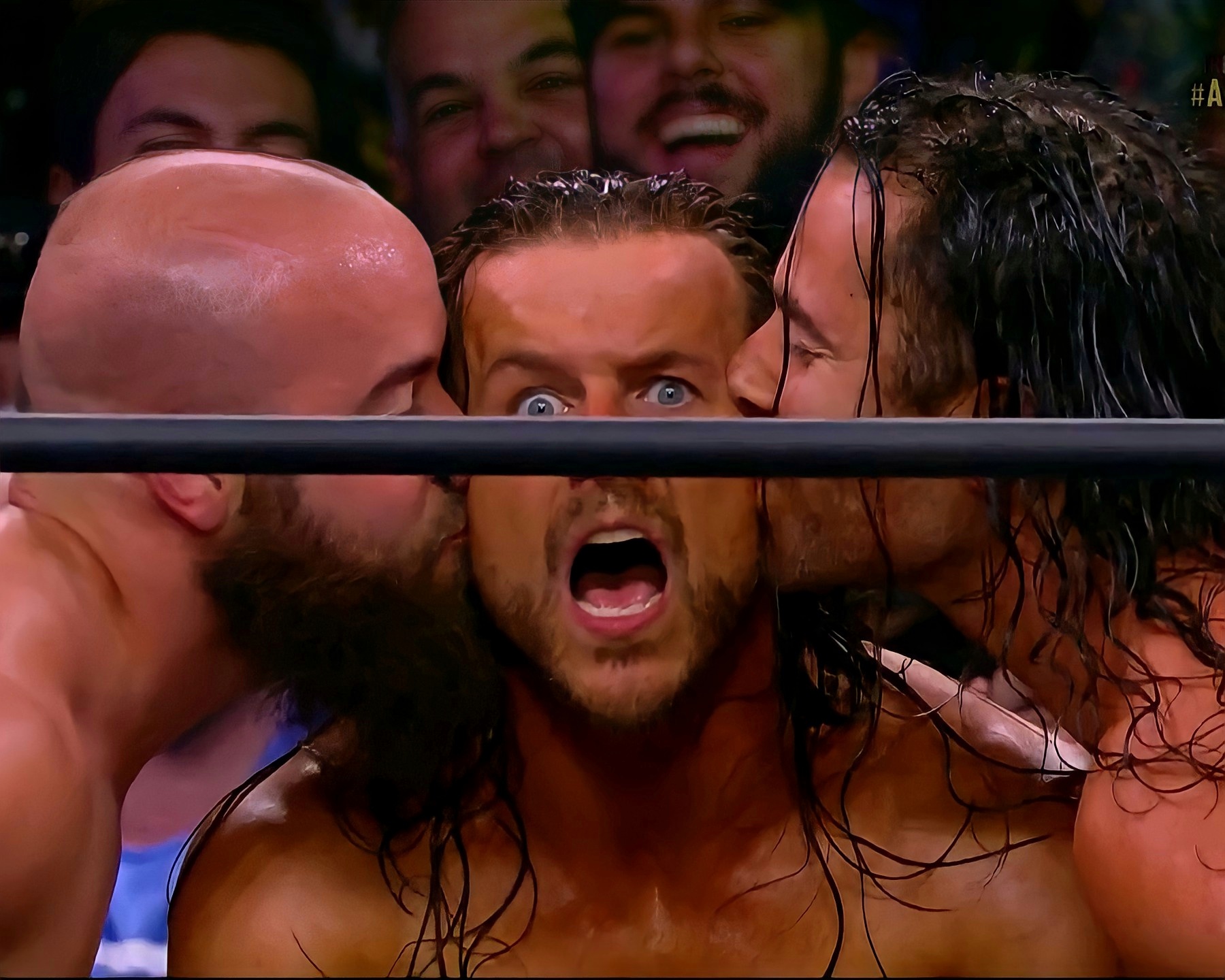 Adam Cole’s Surprise Kiss - Catch Wrestling WWE Bisou
