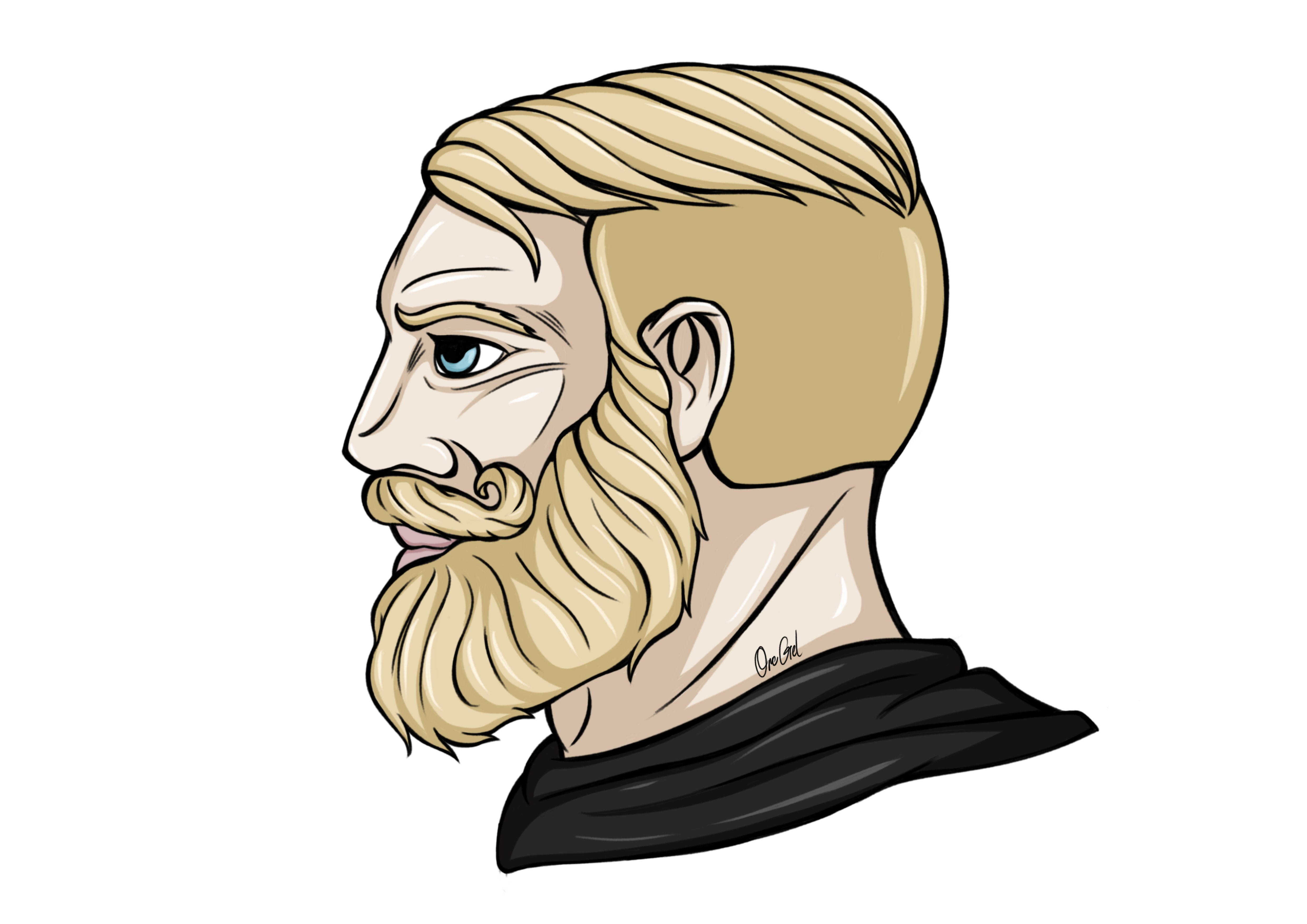 Yes Chad HD - Redraw, OreGel on Deviant Art, Transparent