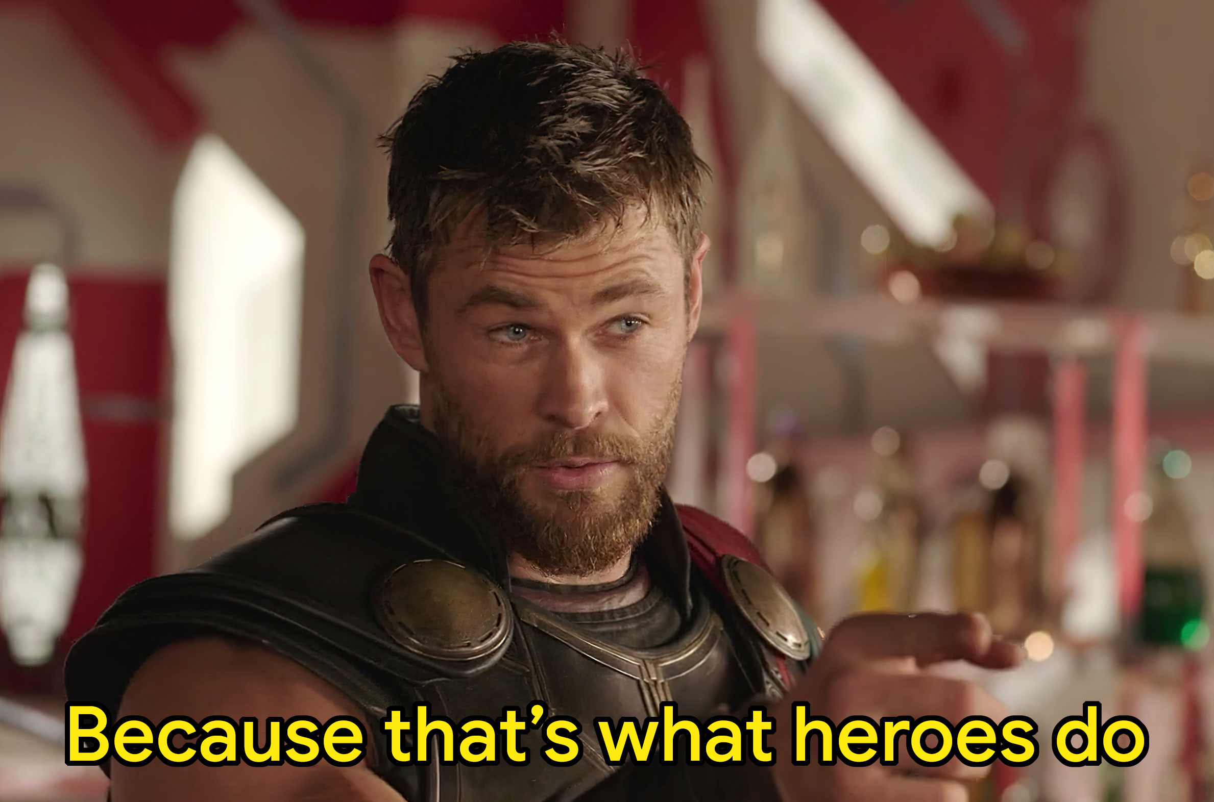 Because That's What Heroes Do Template - Avengers Thor