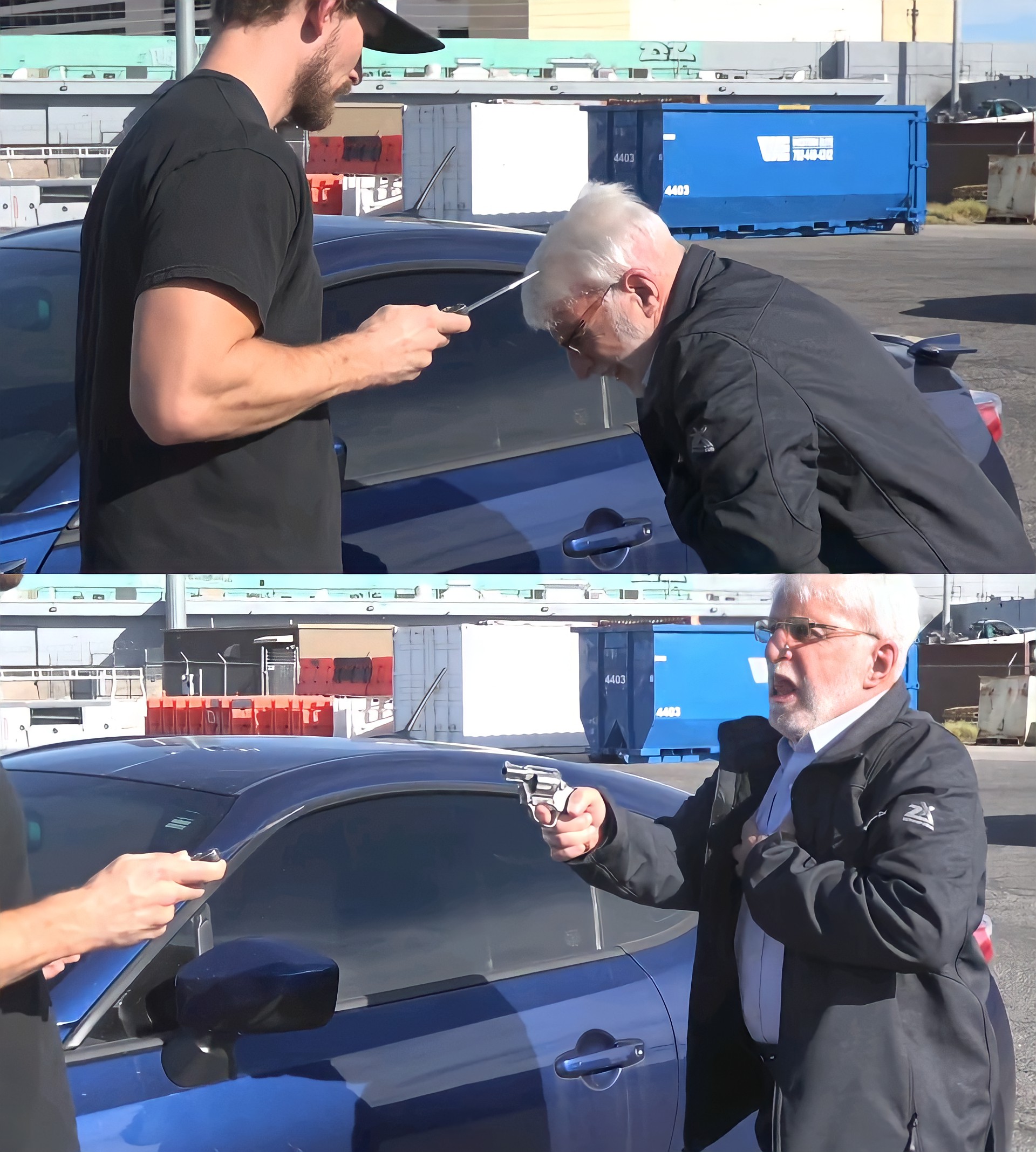 Call an Ambulence But Not For Me Call The Ambulence But Not For Me - Gun, Old Man, Mugge, Self-Defense