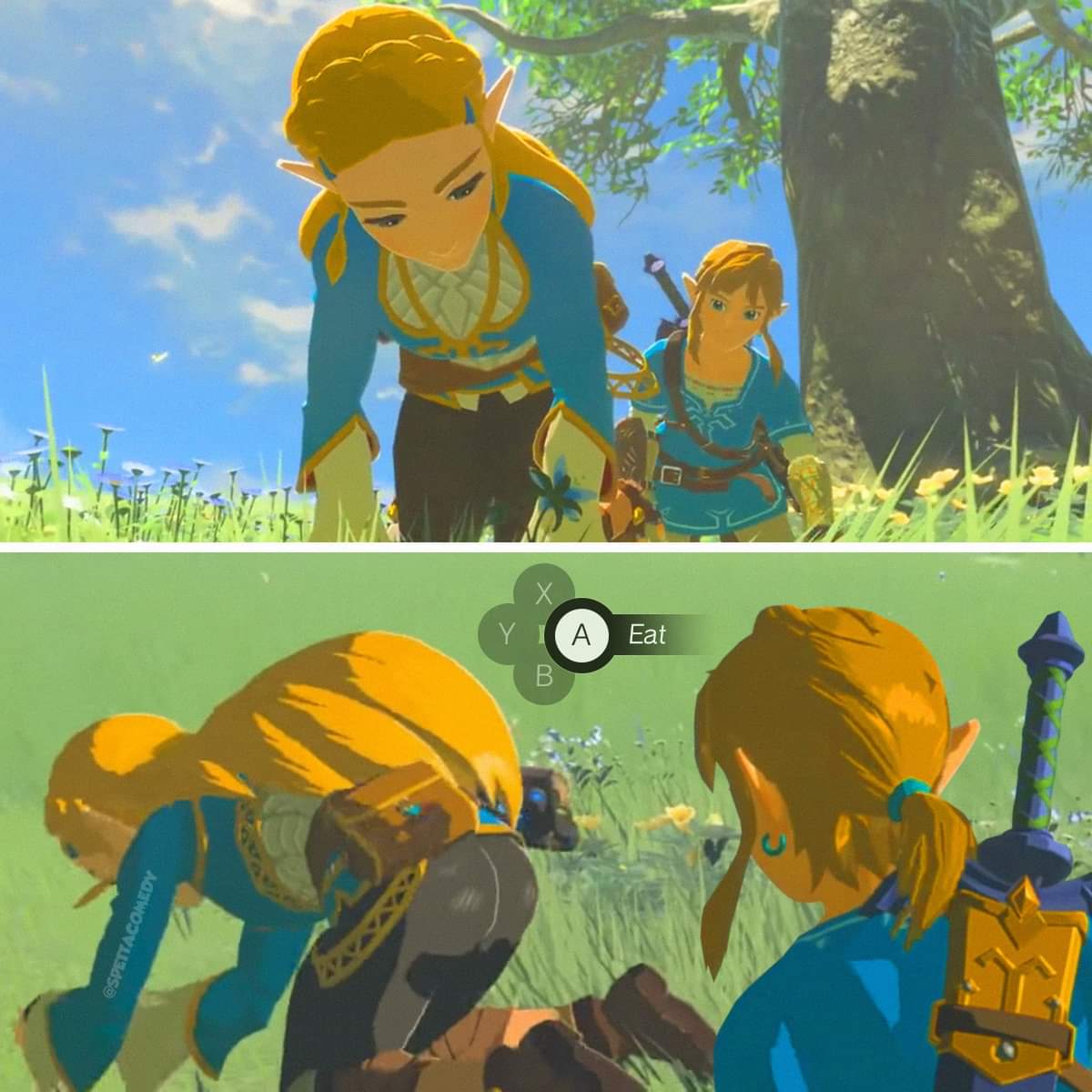 Link eat