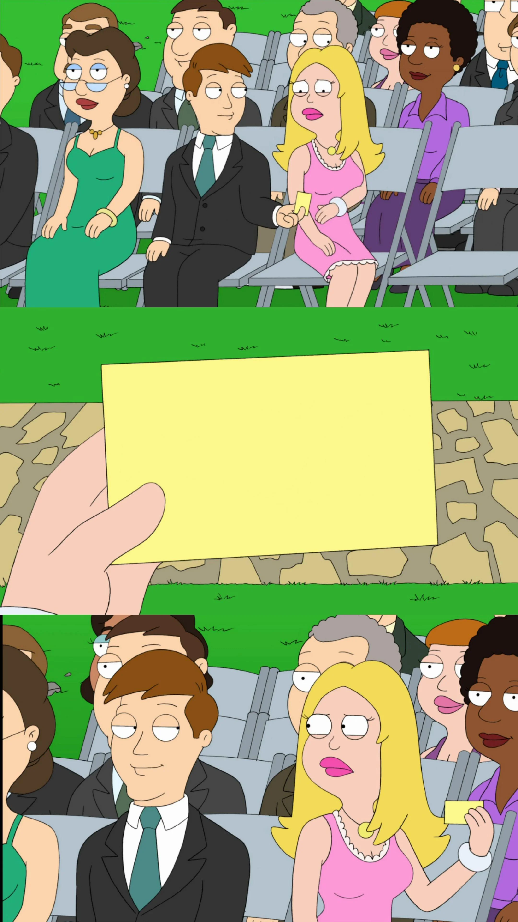 American dad paper shocked