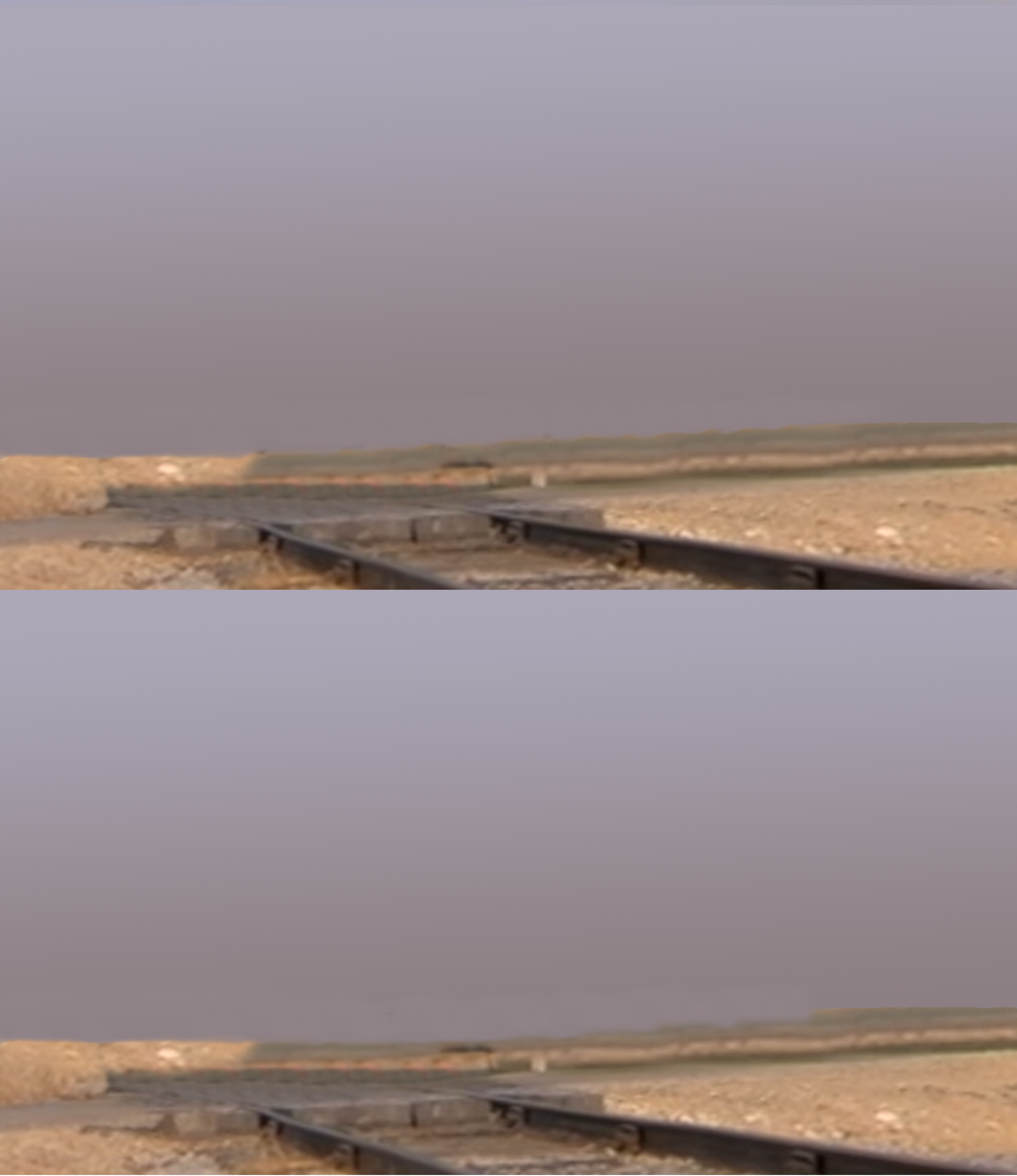 Train choc accident bus clean