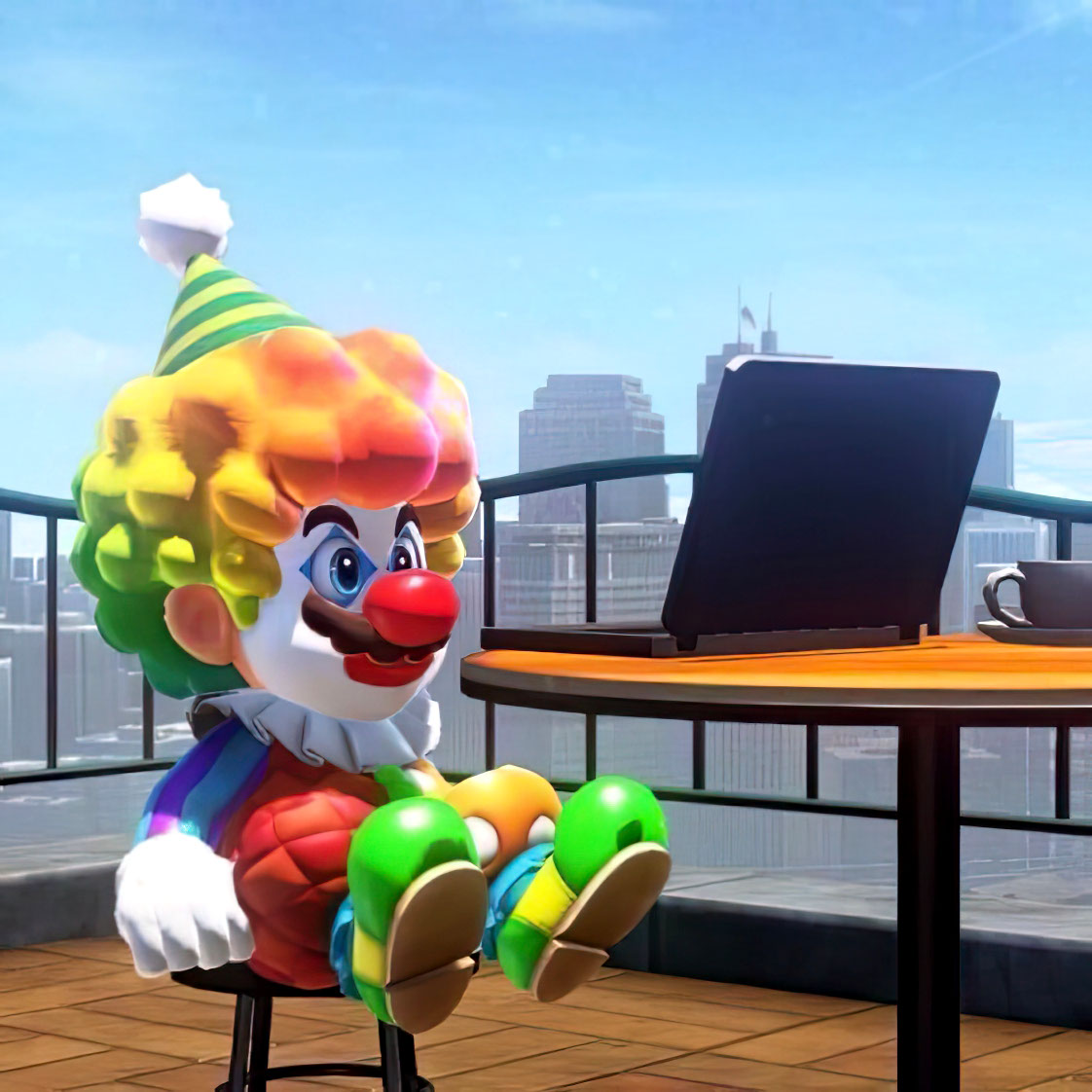 Mario clown