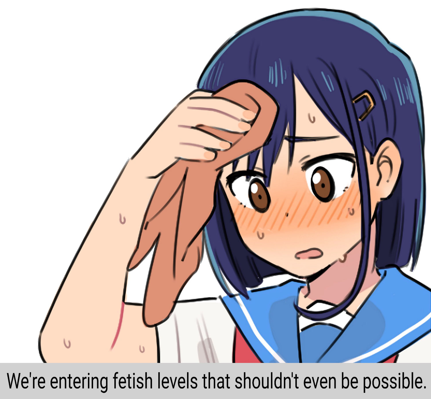 We're entering impossible fetish levels