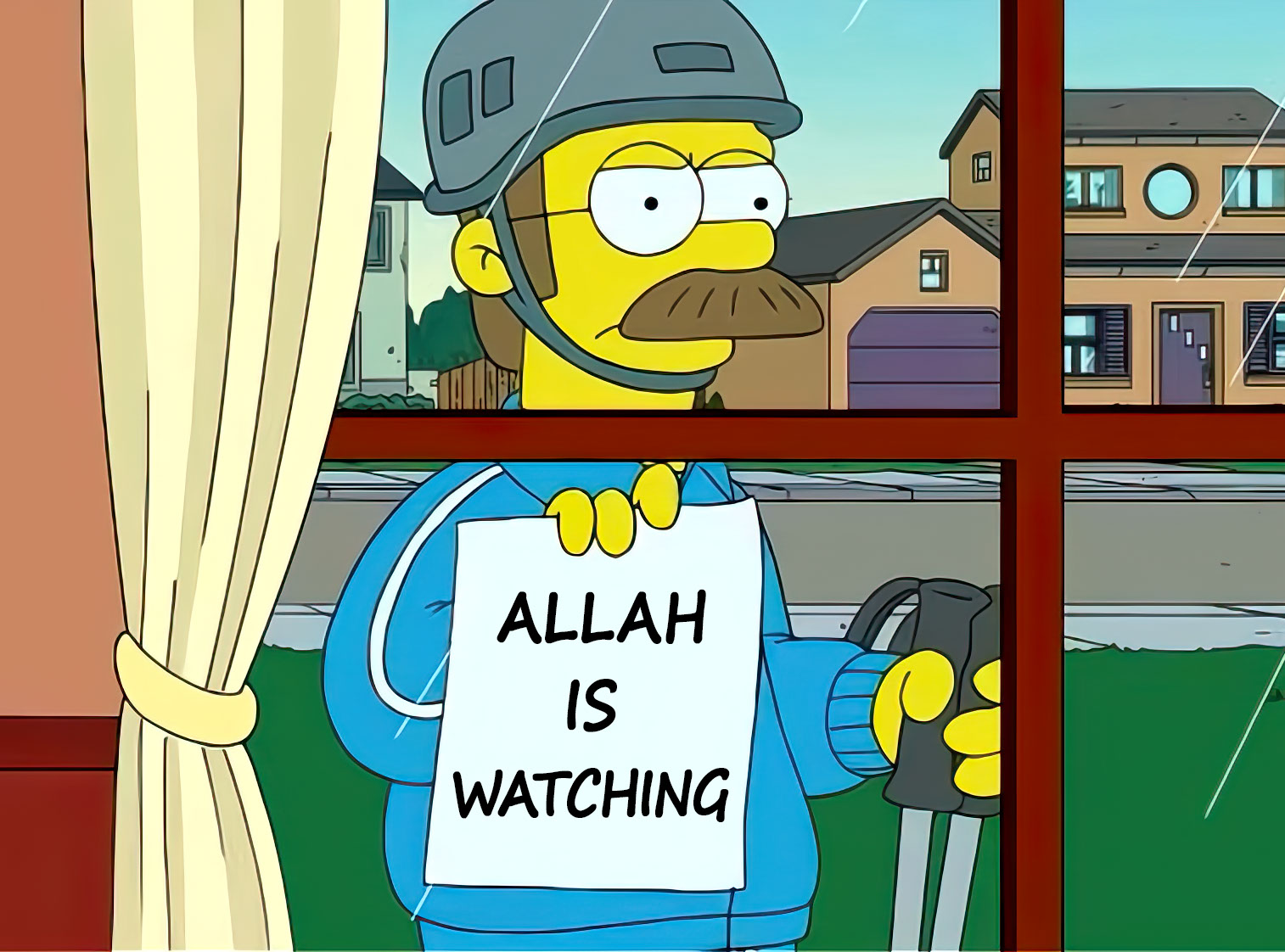 Allah is watching