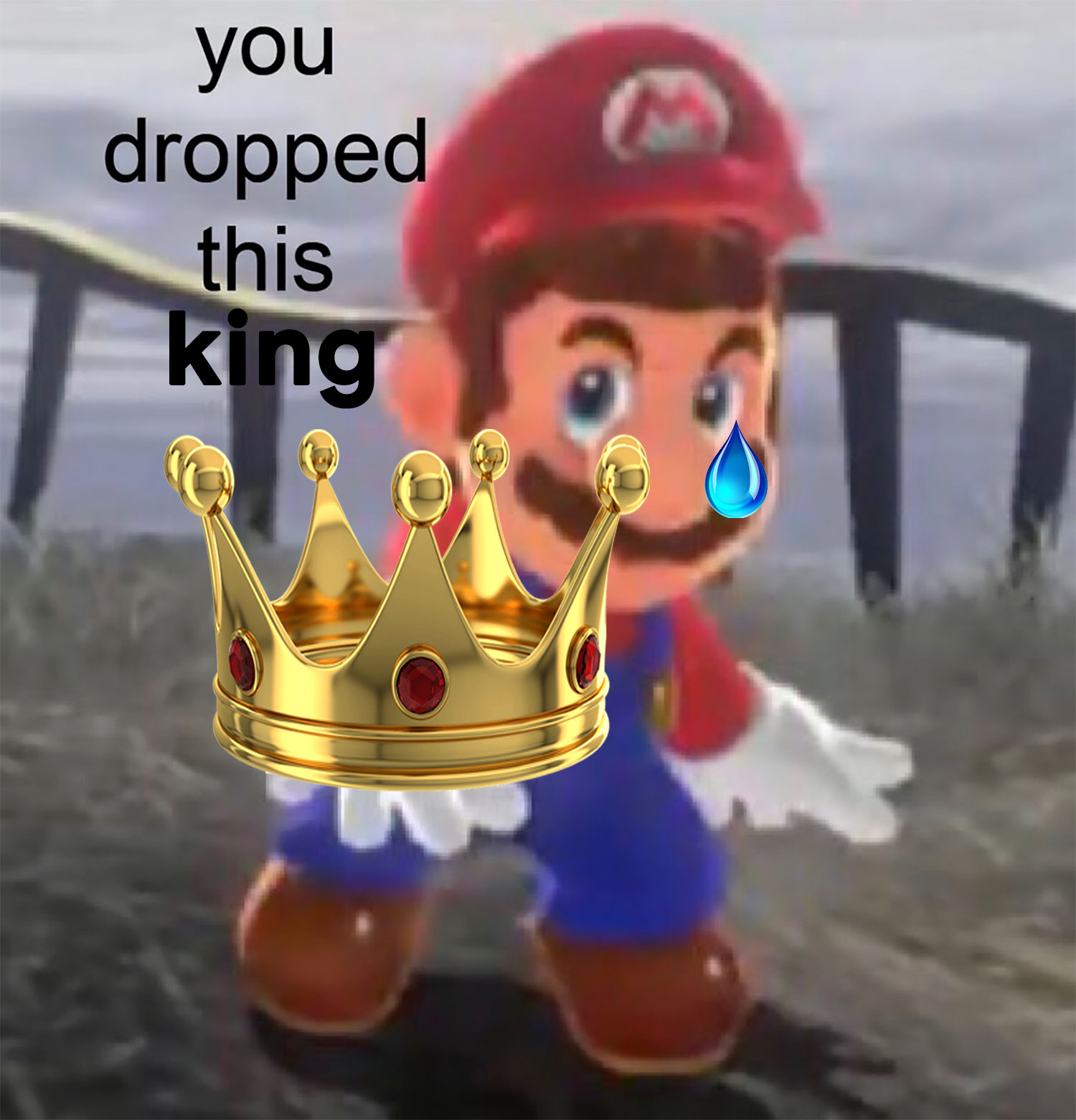 You dropped this king