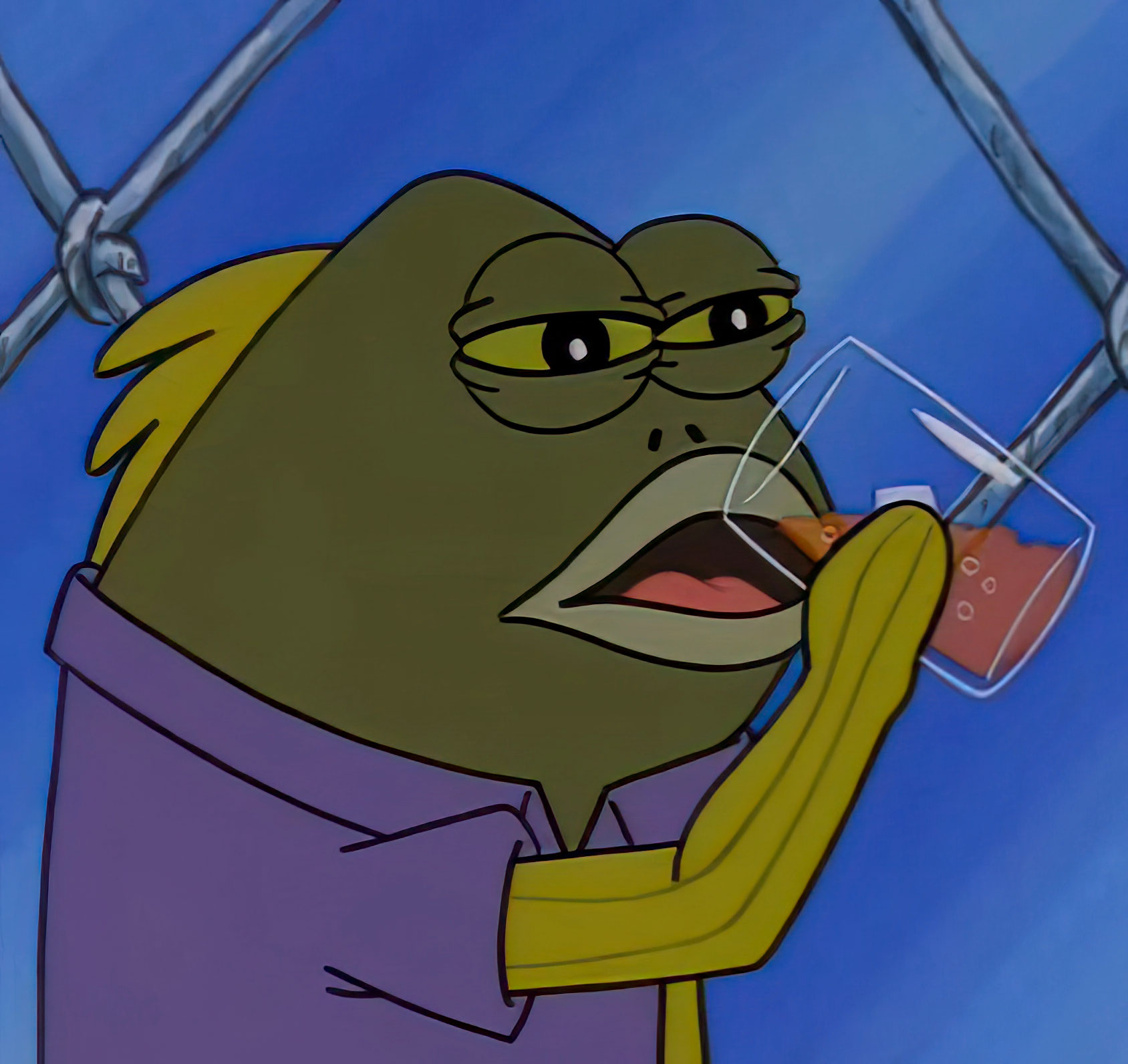 Bois Poisson de bob l'éponge