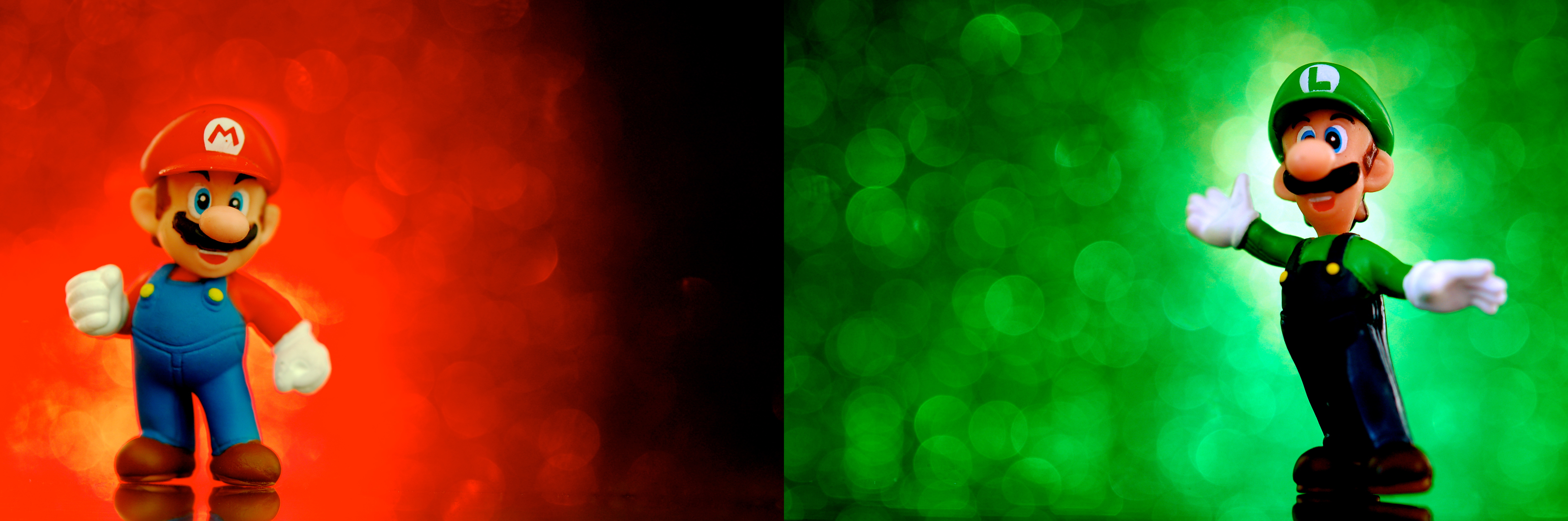 Mario Bros. Views Template - Luigi & Mario - by JD Hancock Photos