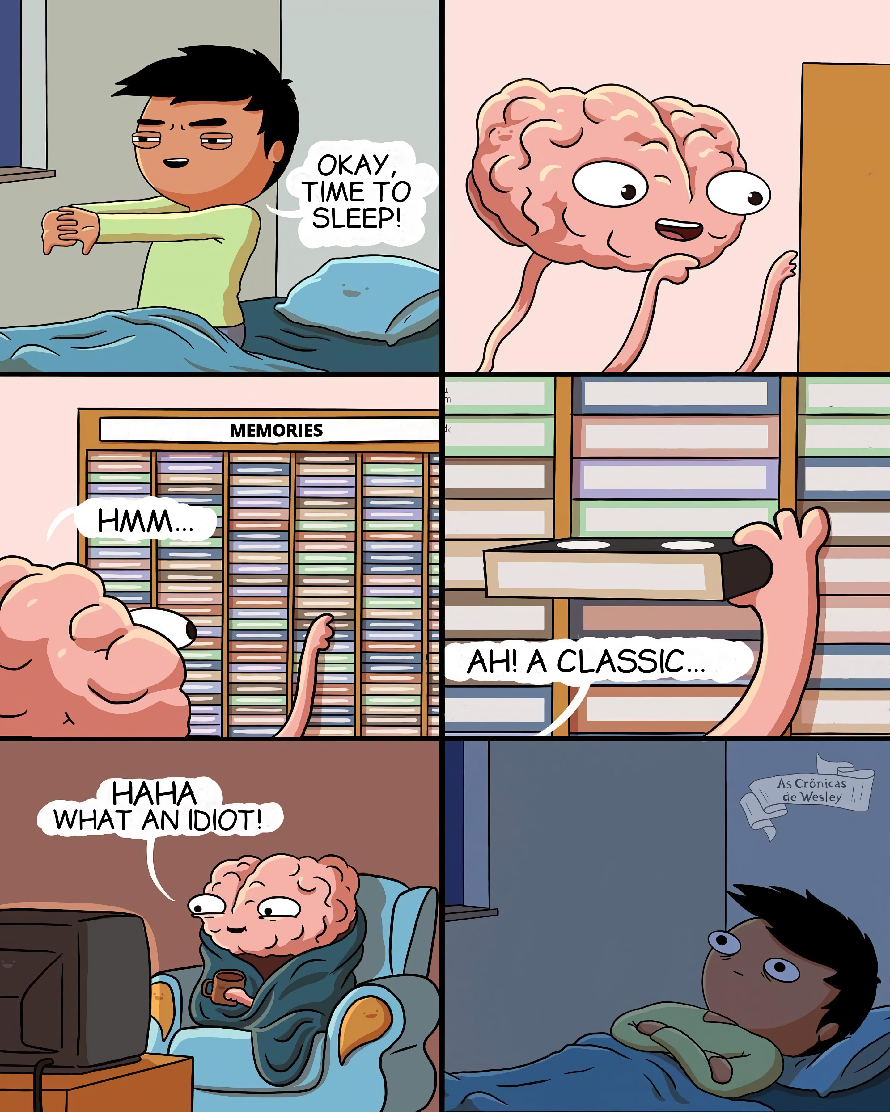 Okay time to sleep - dormir cerveau brain