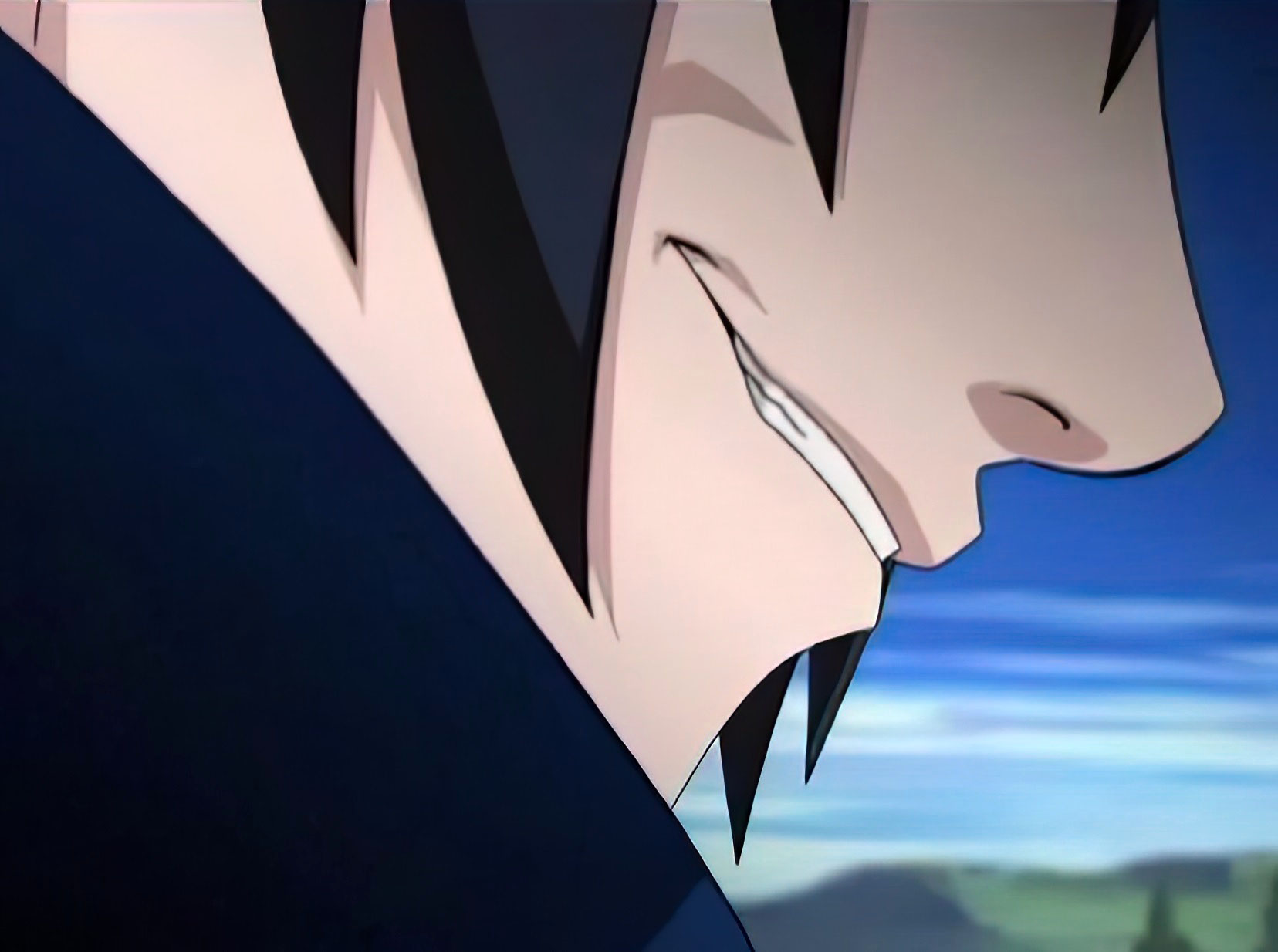 Sasuke smile