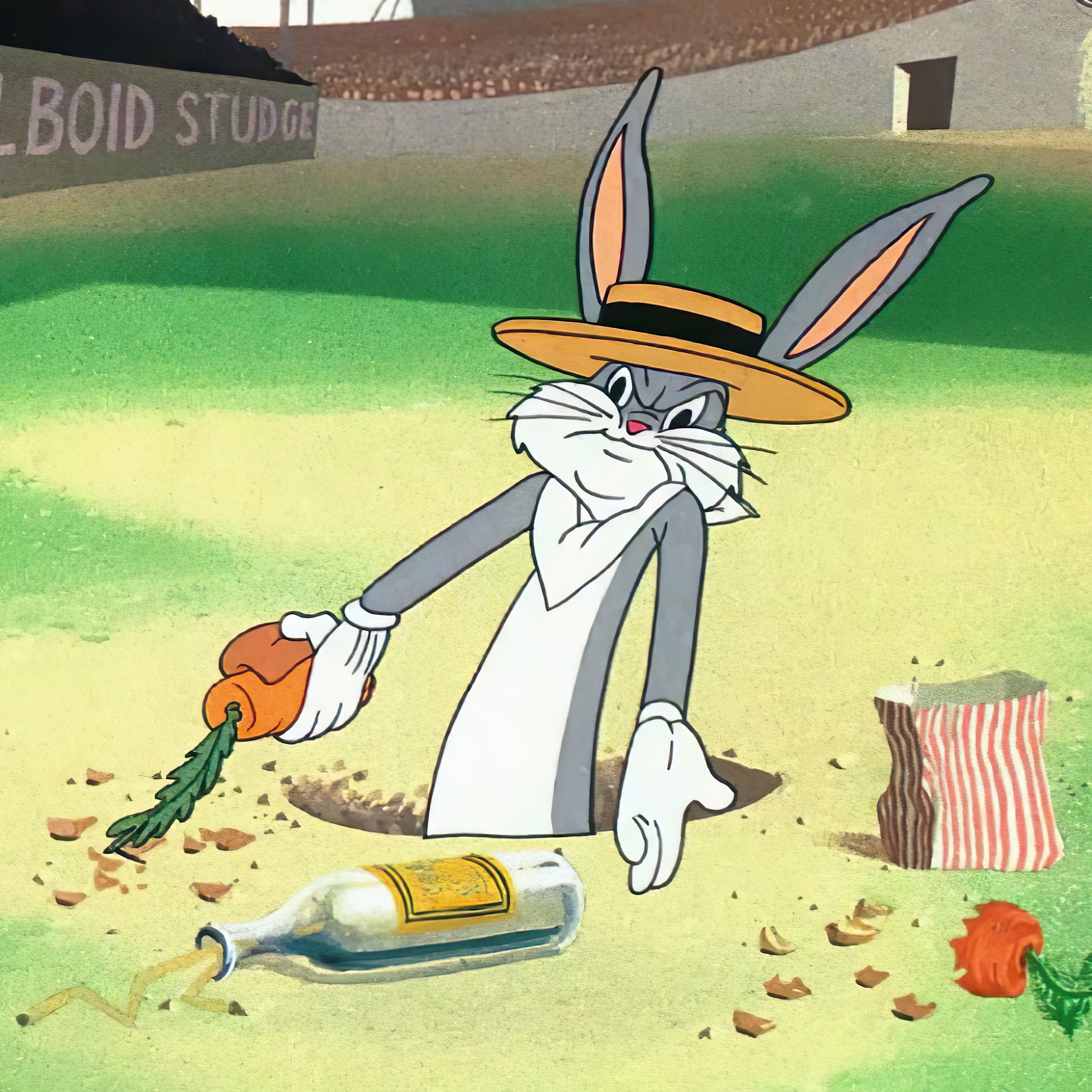 Mad Bugs Bunny Pissed Off Bugs Bunny (Cropped) 1 Ratio