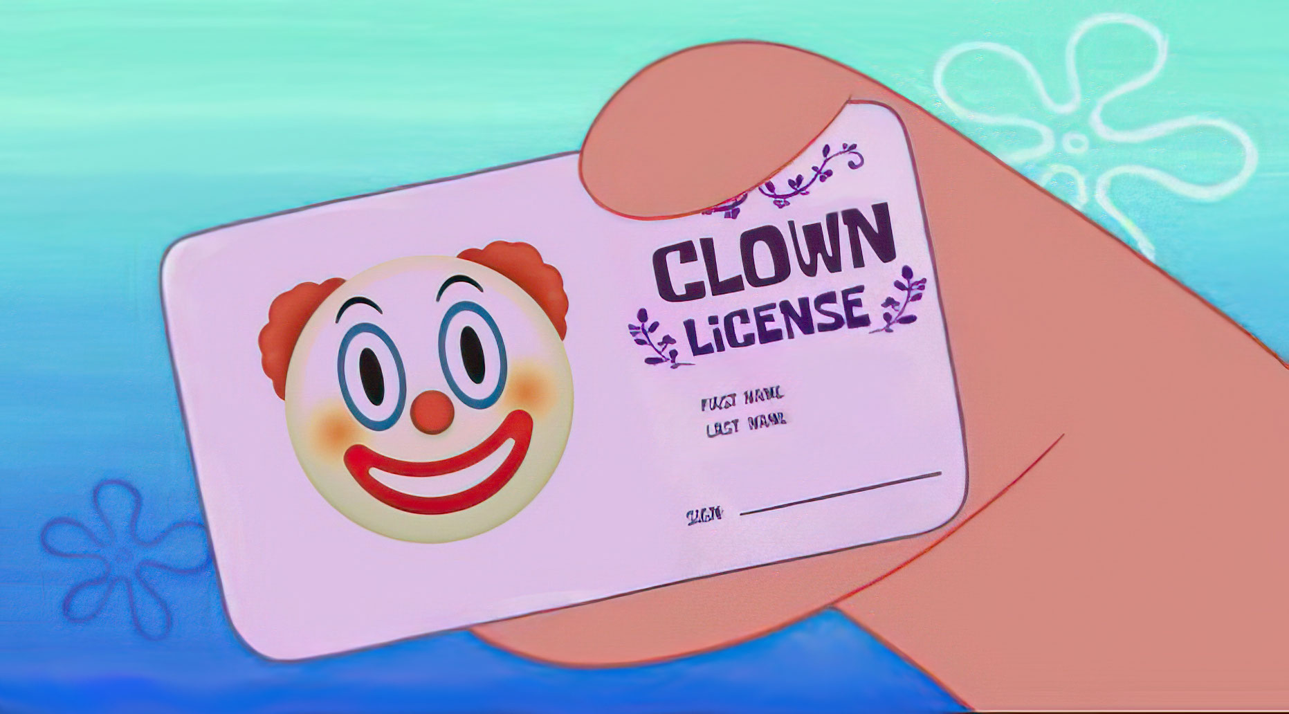 Clown license