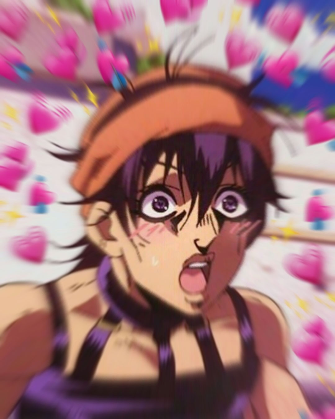 Narancia hearts