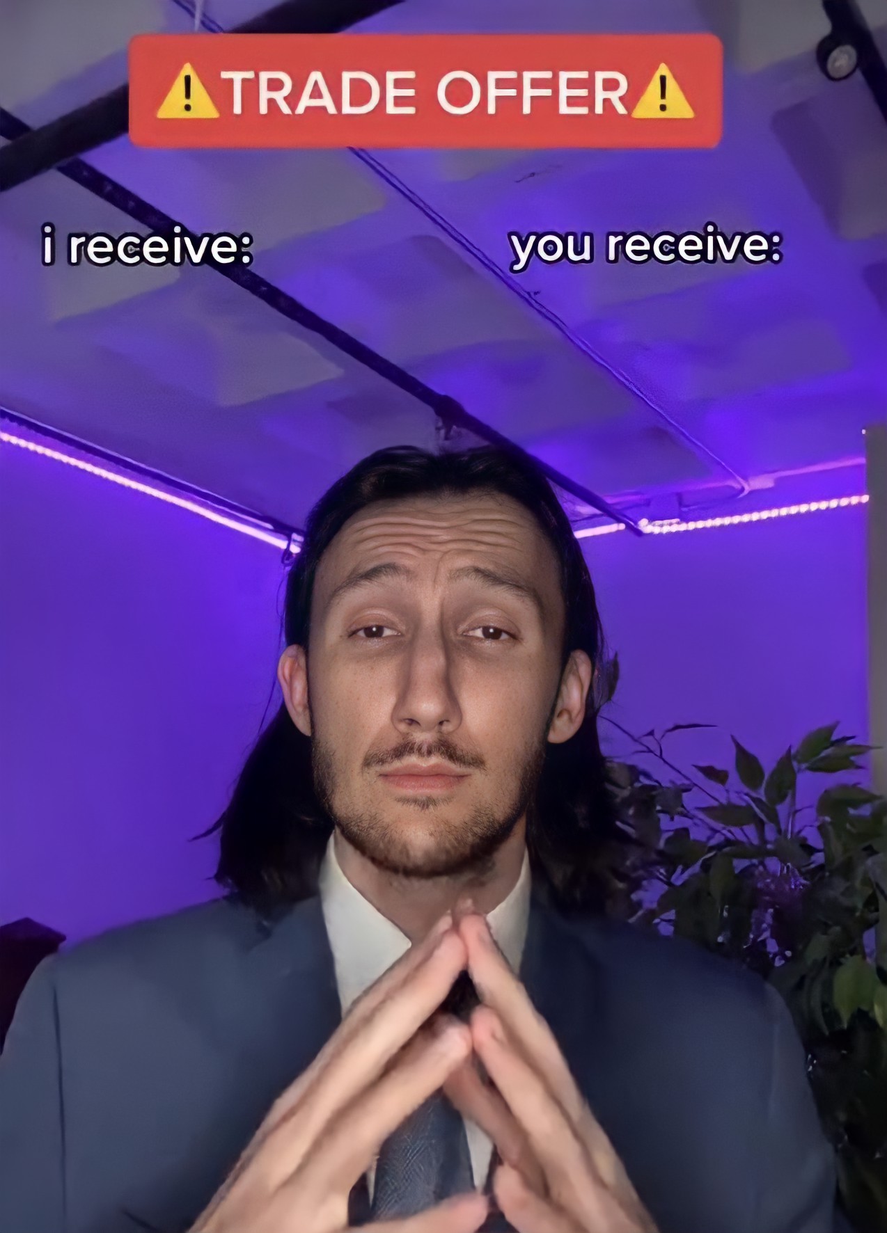 Trade offer - i you receive