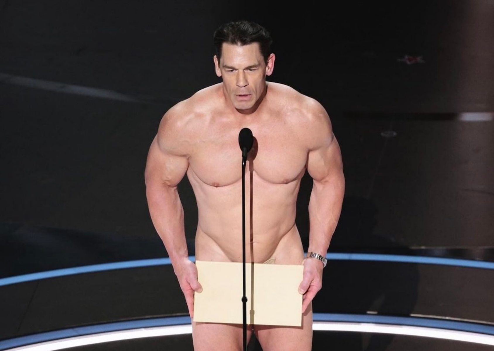 John Cena Oscars naked