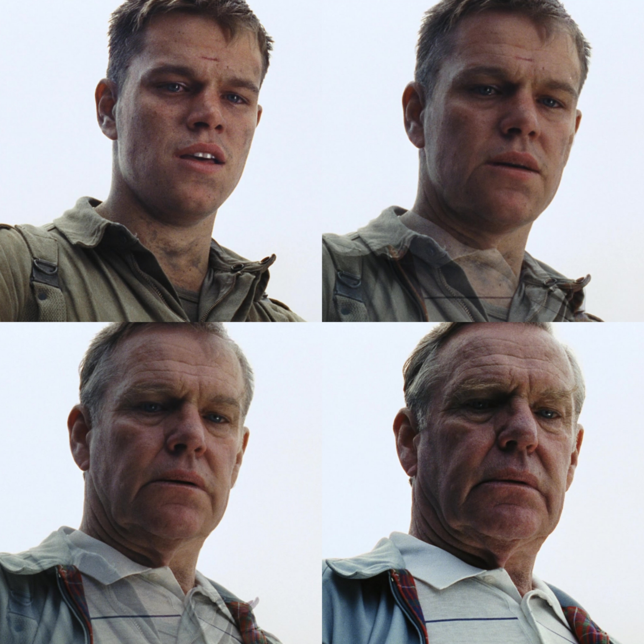 Saving private Ryan aging matt damon