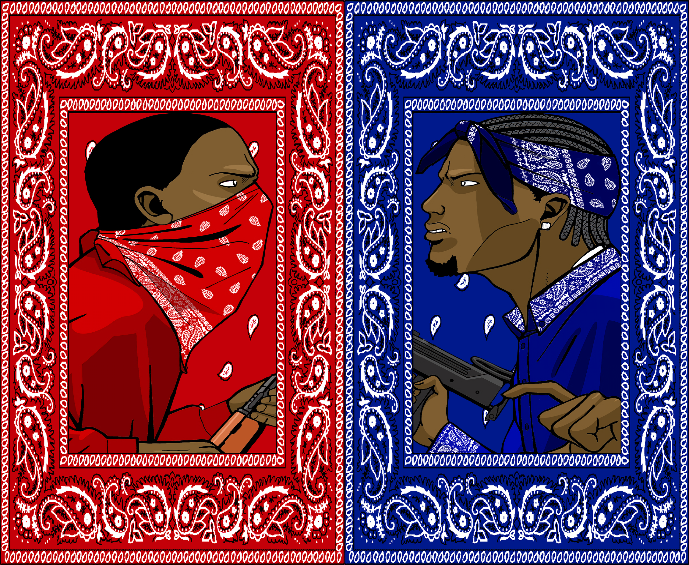 Witch side are you on red blue