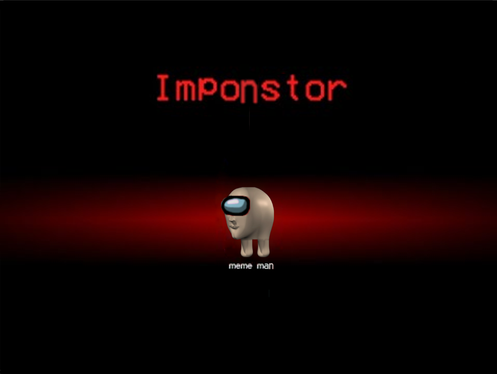 Mememan Imponstor - Among Us, Imposter