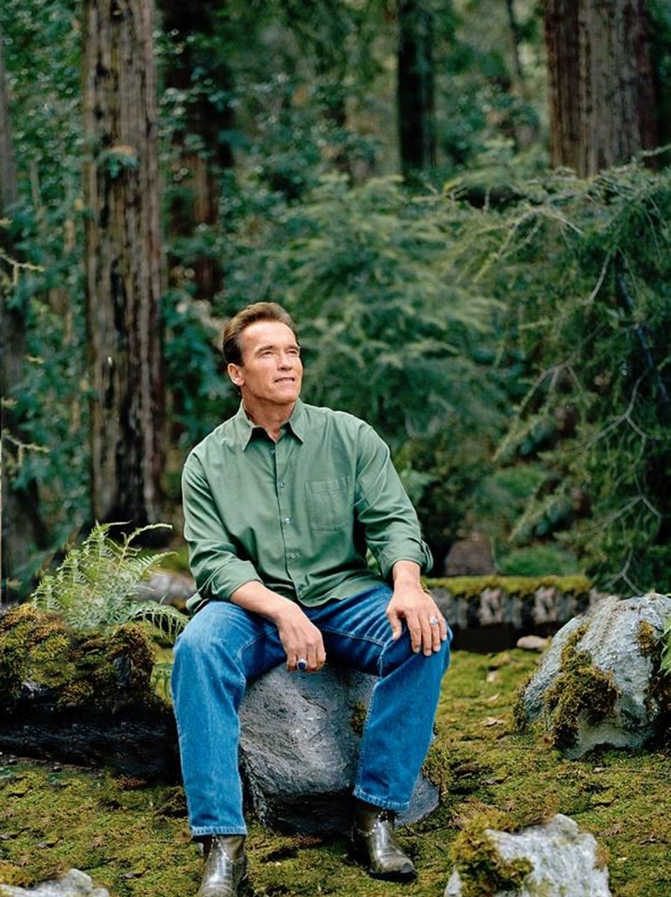 One With Nature Template FULL CLEAN - No Animals - Arnold Schwarzenegger - forêt animaux forest - clean