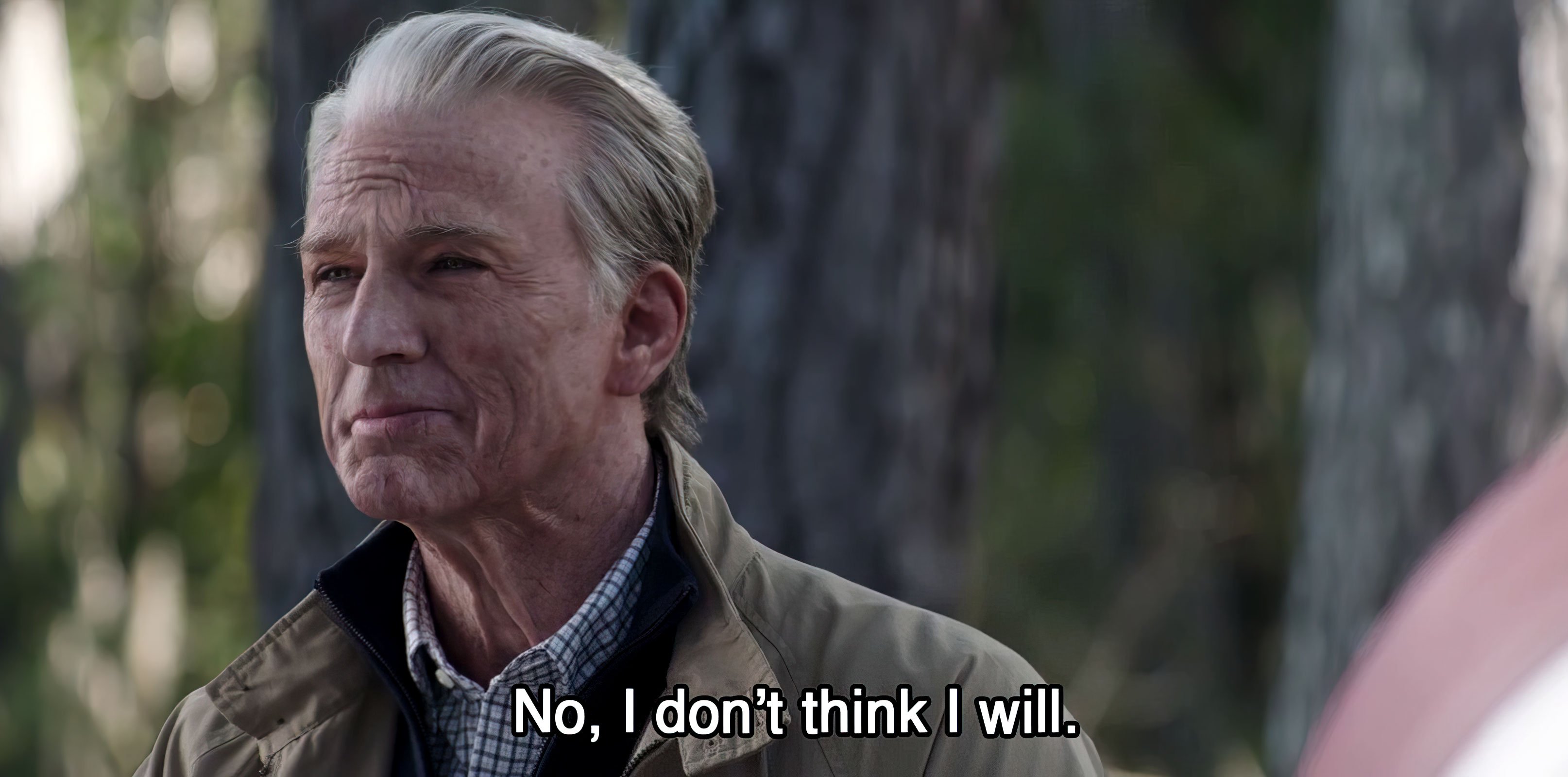 No I don't think I will