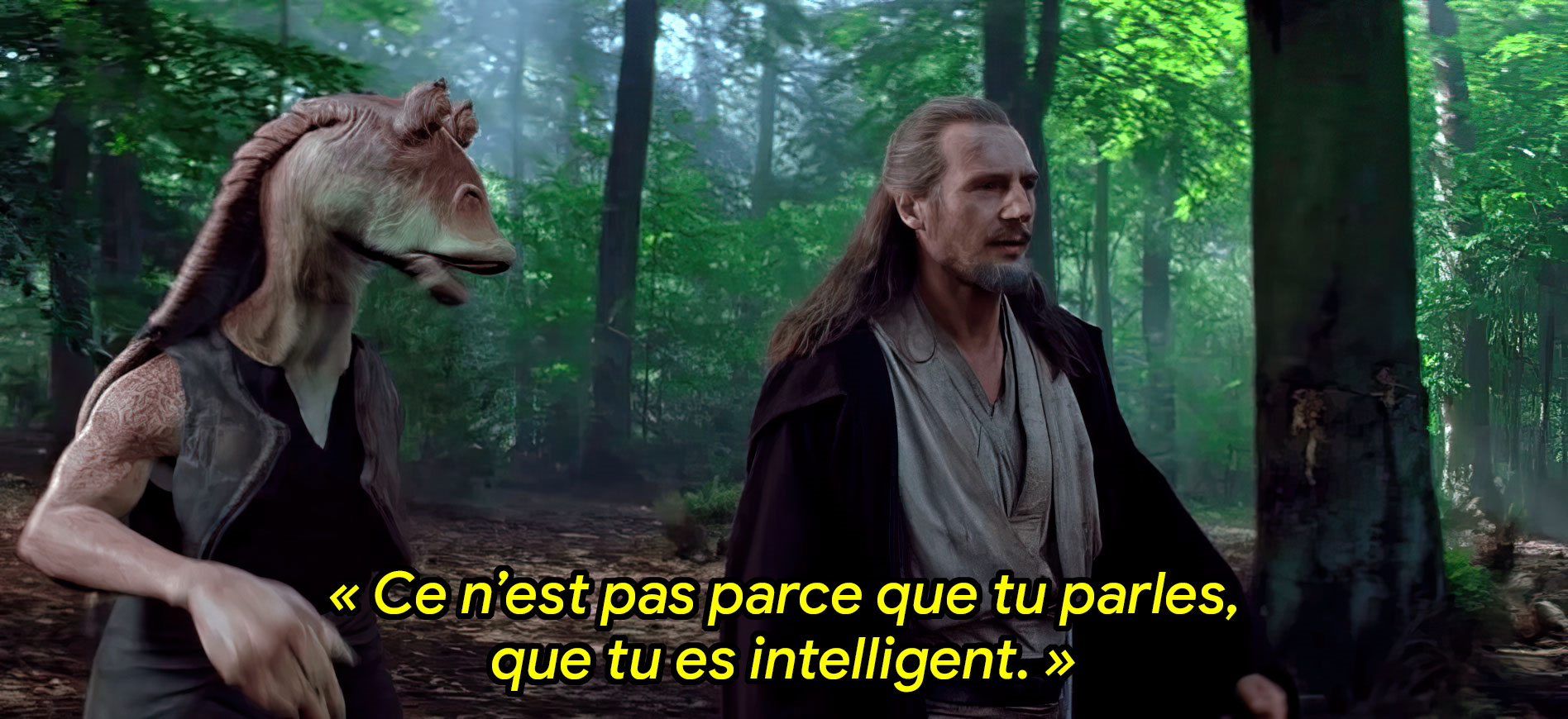 Star wars Ce n'est pas parce que tu parles que tu es intelligent