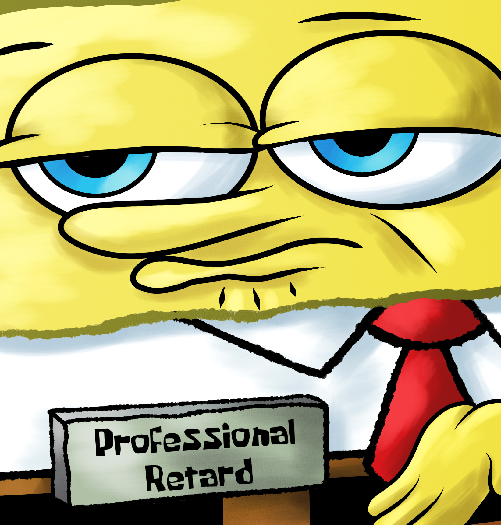 SpongeBob SquarePants Professional Retard HD Redraw - Template - u'Gibus'Squidward on Reddit
