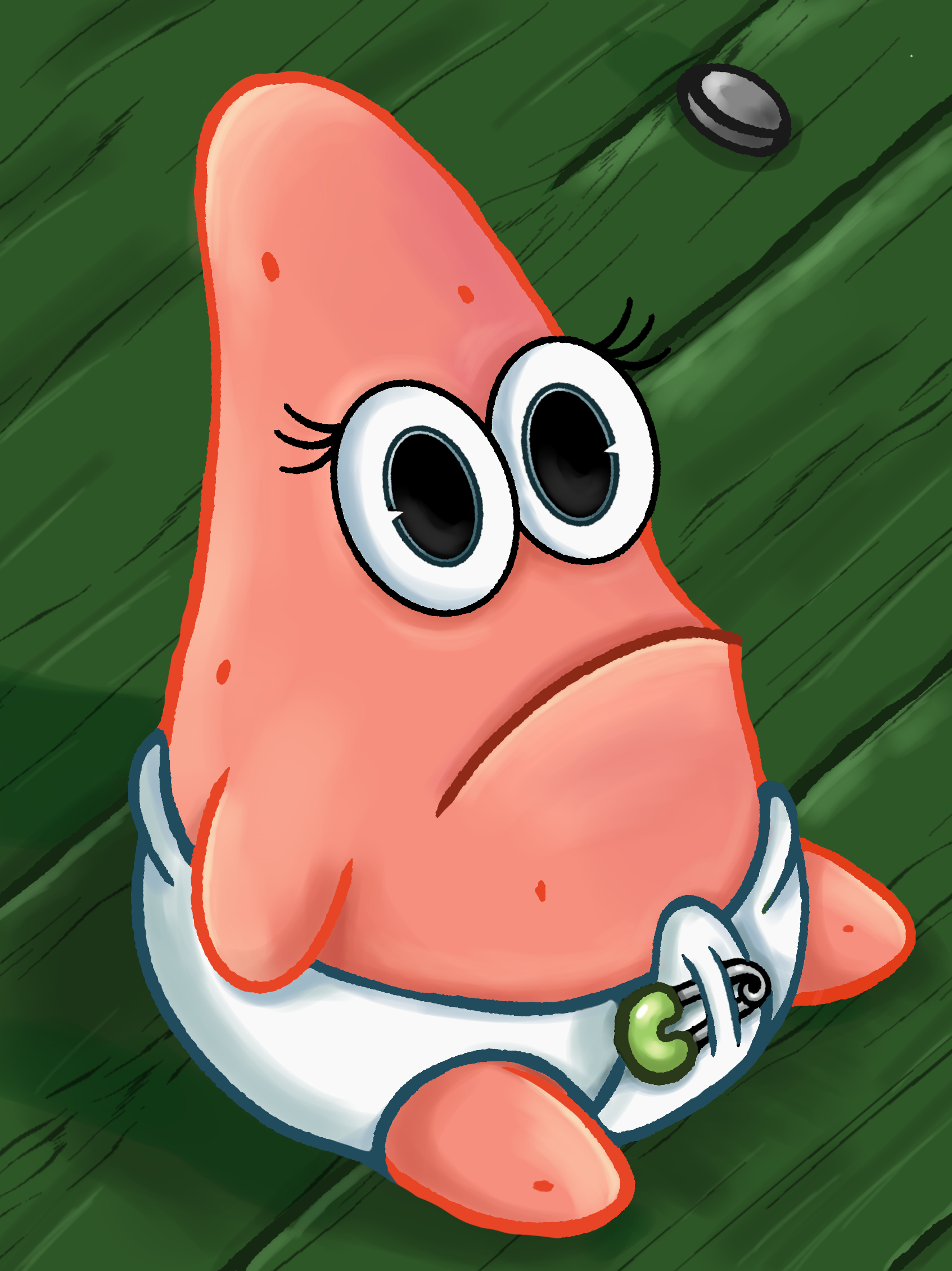 Baby Patrick HD Redraw - Spongebob Squarepants - u'Gibus'Squidward on Reddit