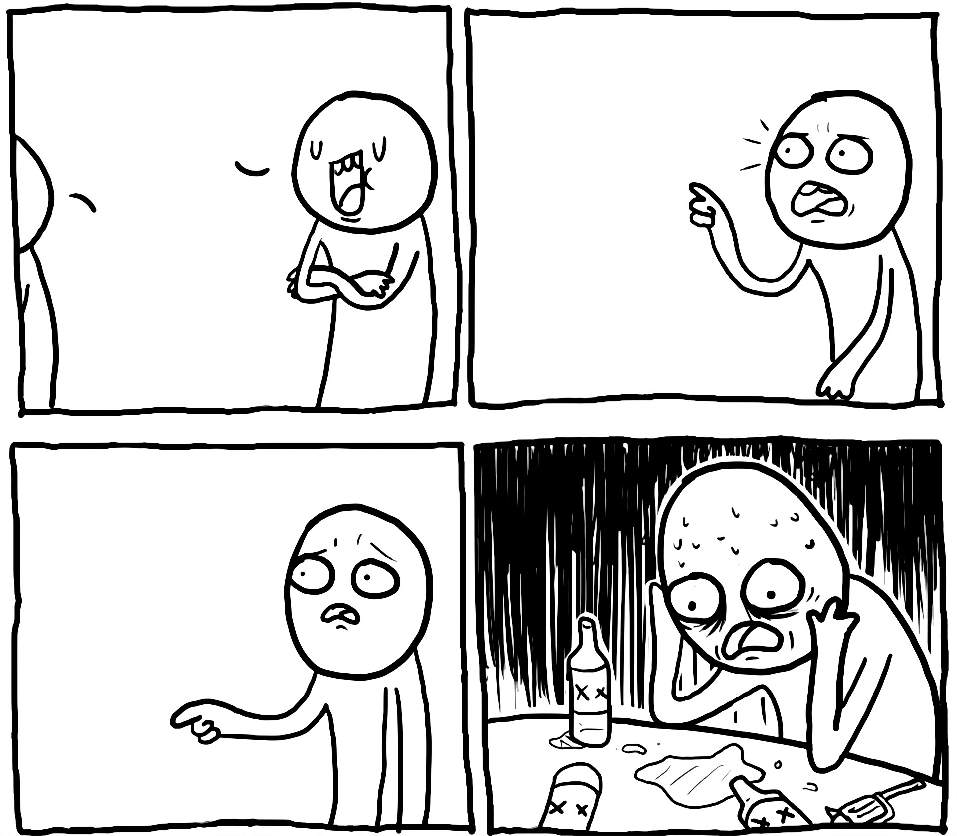 Overconfident alcoholic depression alcoolique dessin alcool sad