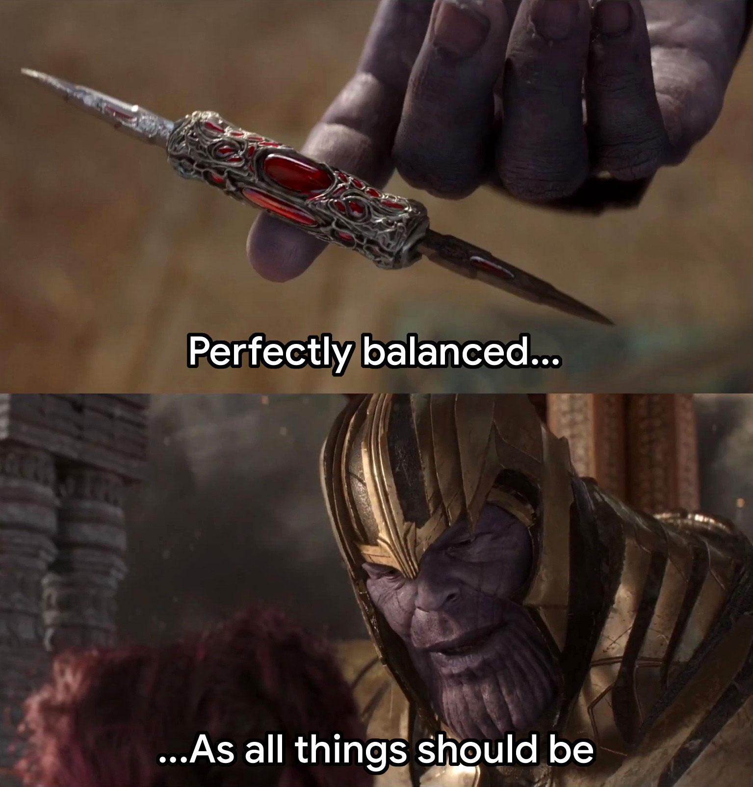 Perfectly Balanced Template - Avengers - Thor