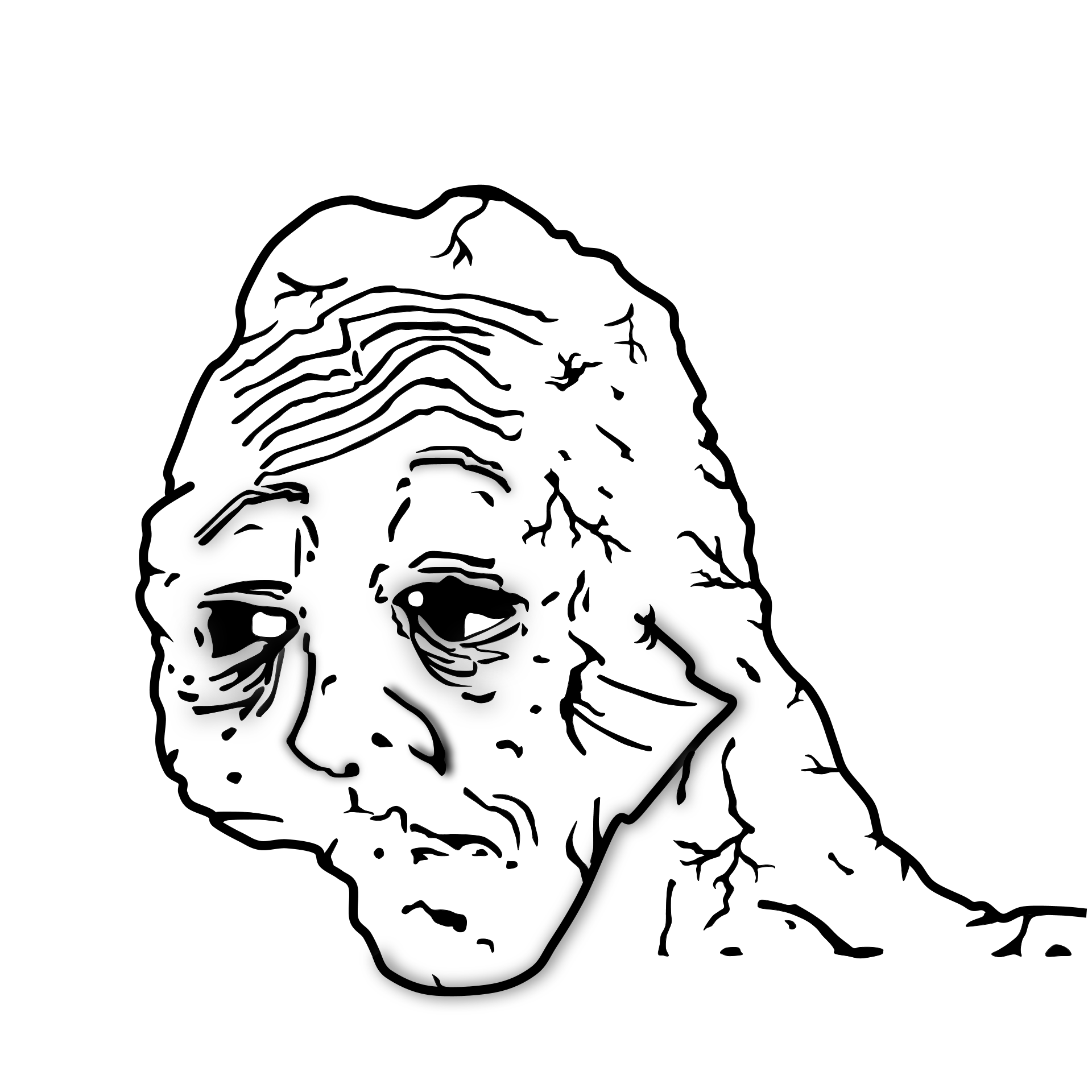 Yes Honey Wojak - HD Redraw