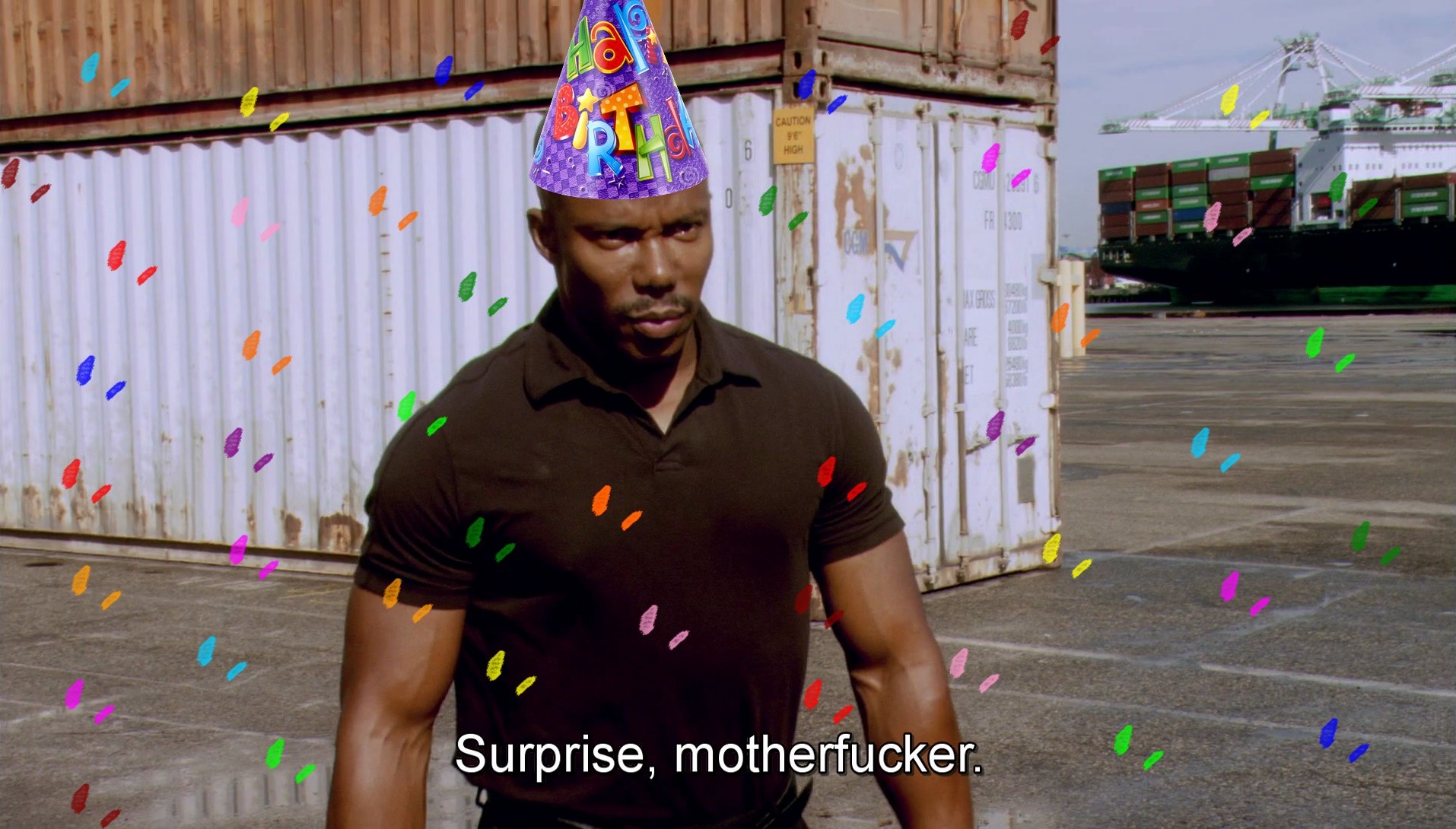 Surprise motherfucker