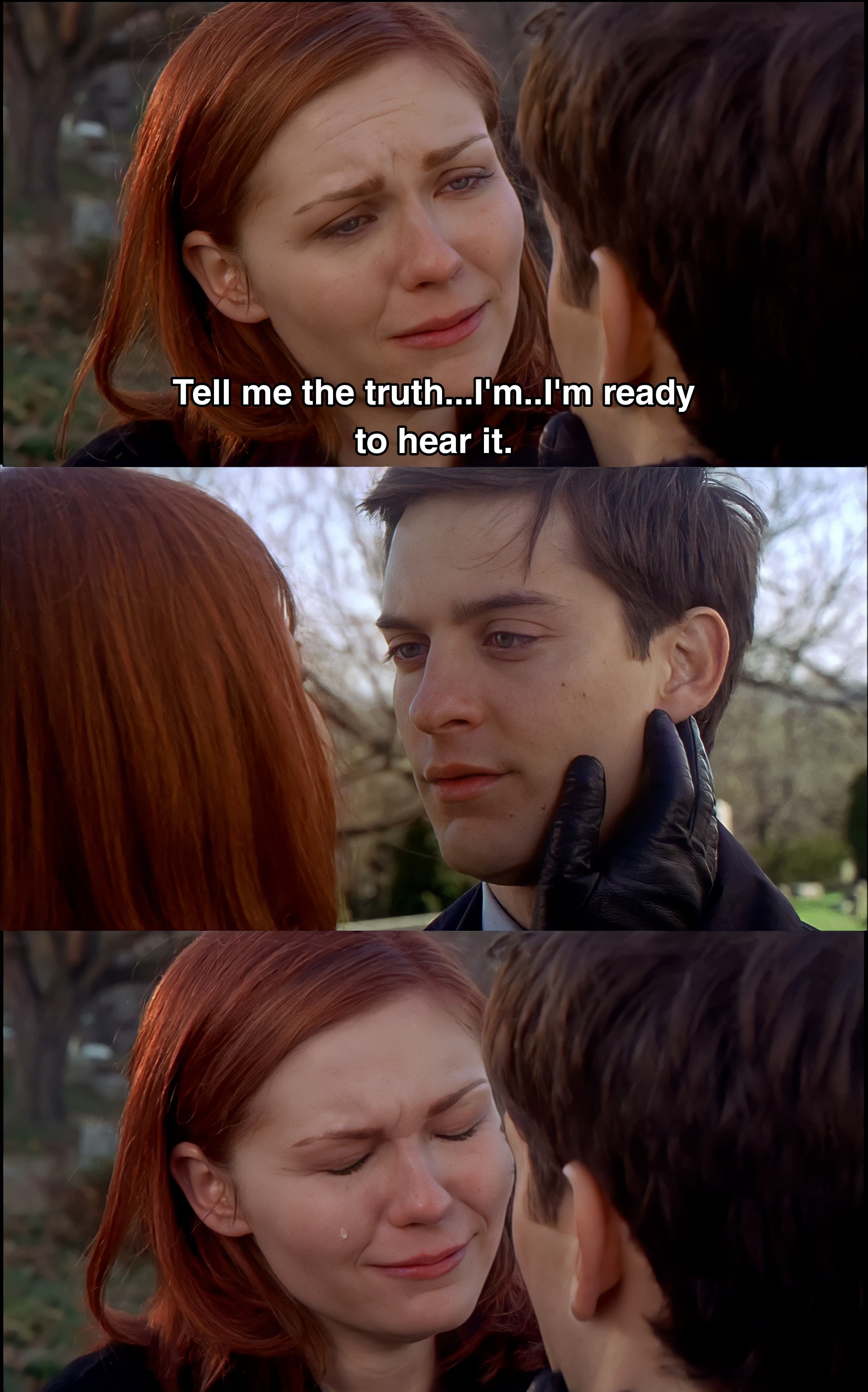 Tell Me The Truth I'm Ready To Hear It Tell Me The Truth…I'm…I'm Ready To Hear It - Spider-Man Template