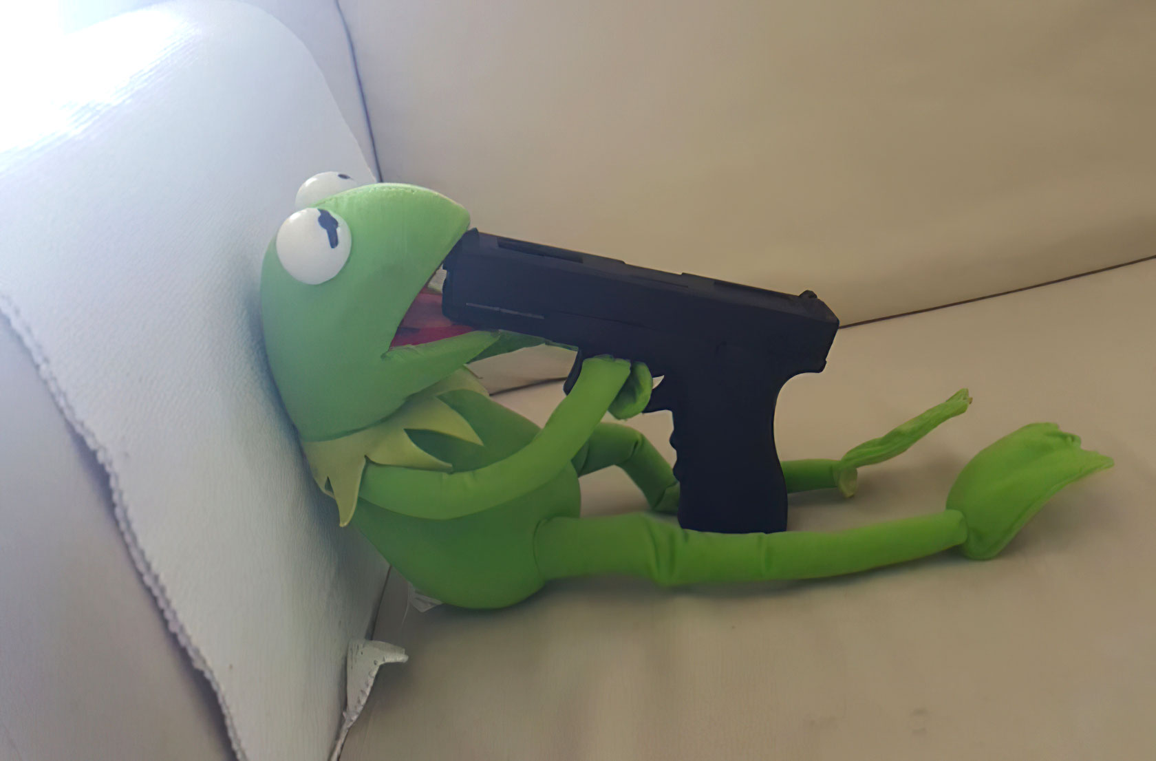 Kermit suicide gun